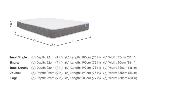 Sleep Sound Pocket 1000 Mattress in  on Furniture Village