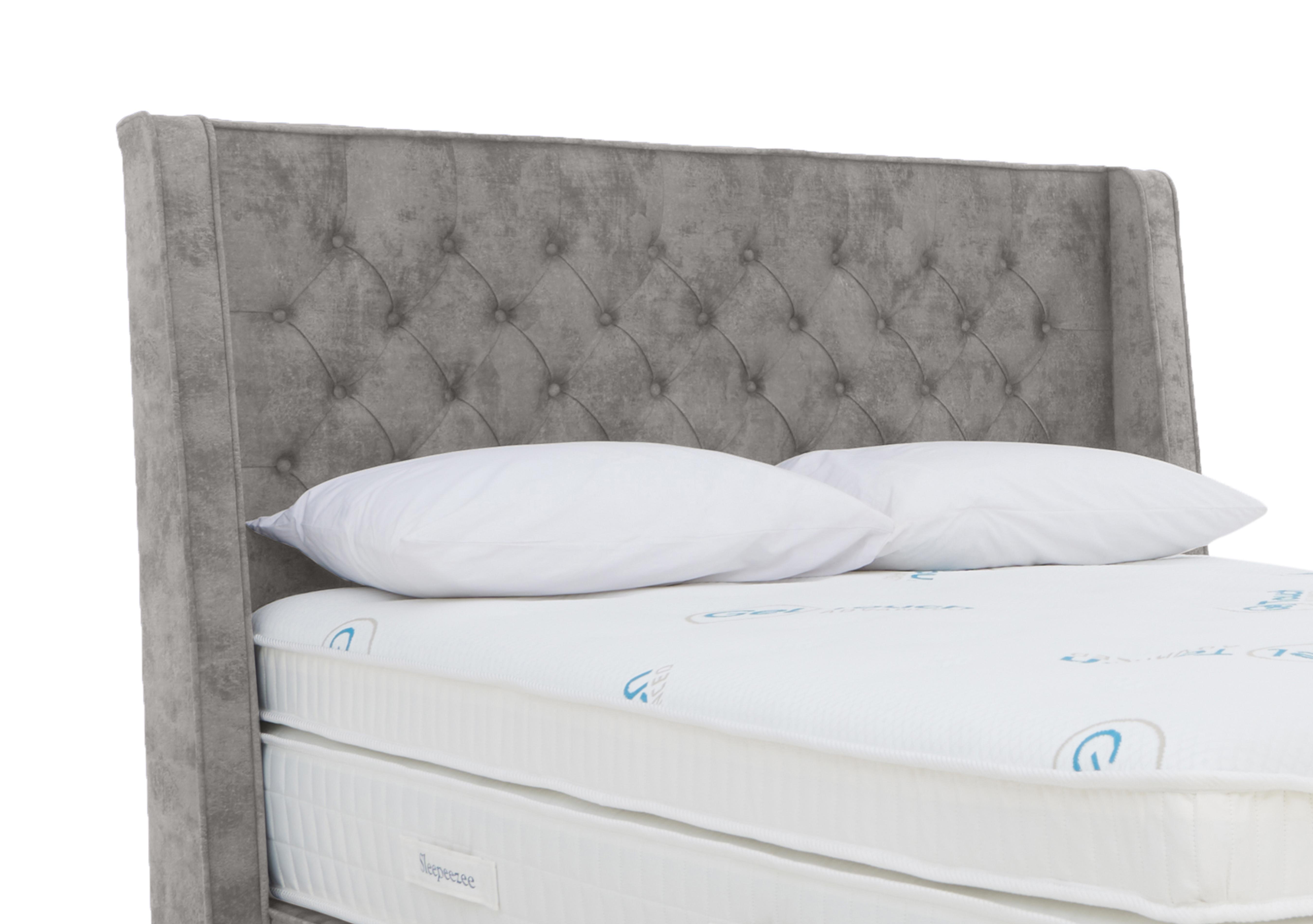 Pendleton Headboard in Daytona Silver on Furniture Village