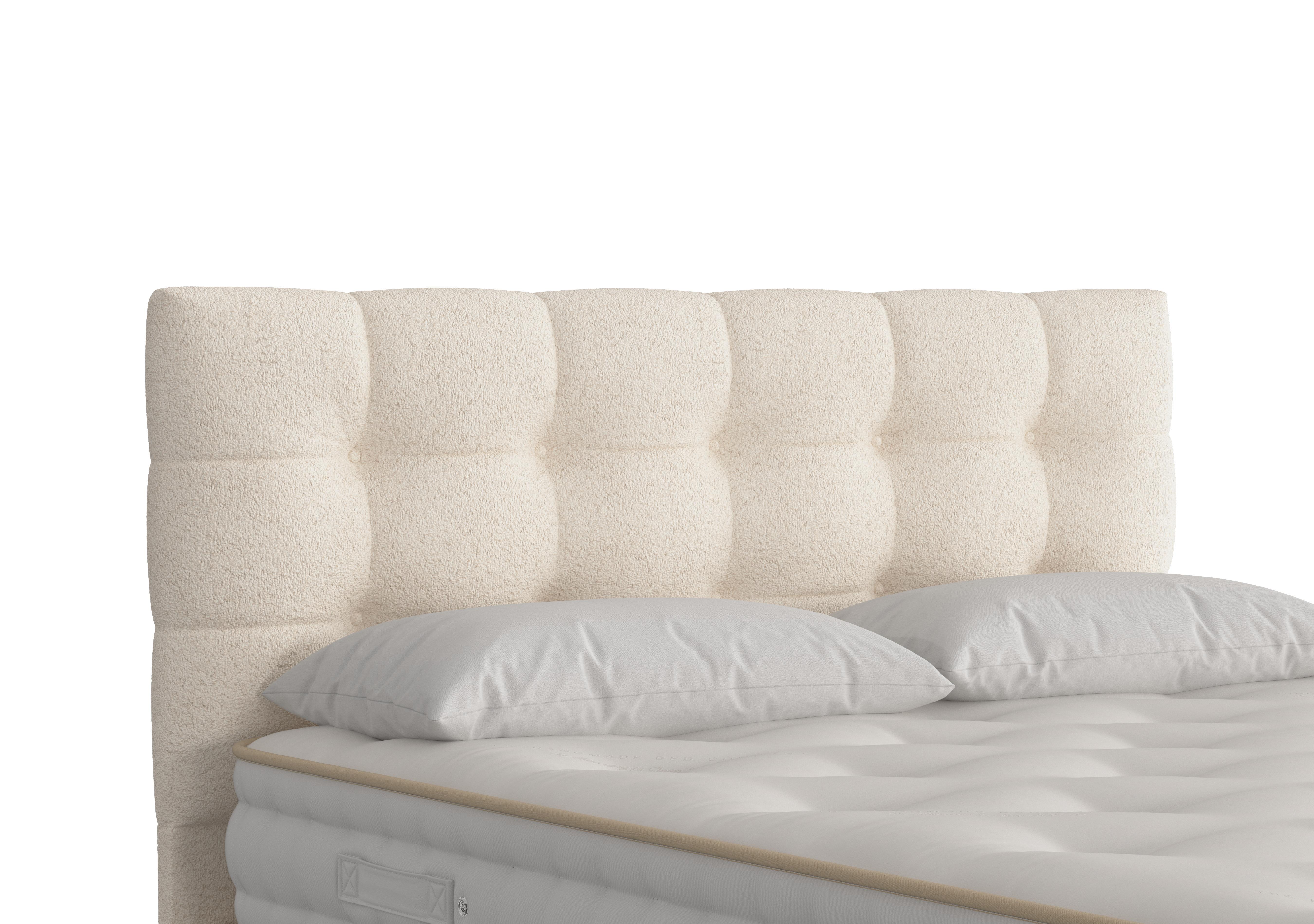 Windermere Headboard in Teddy Cream on Furniture Village