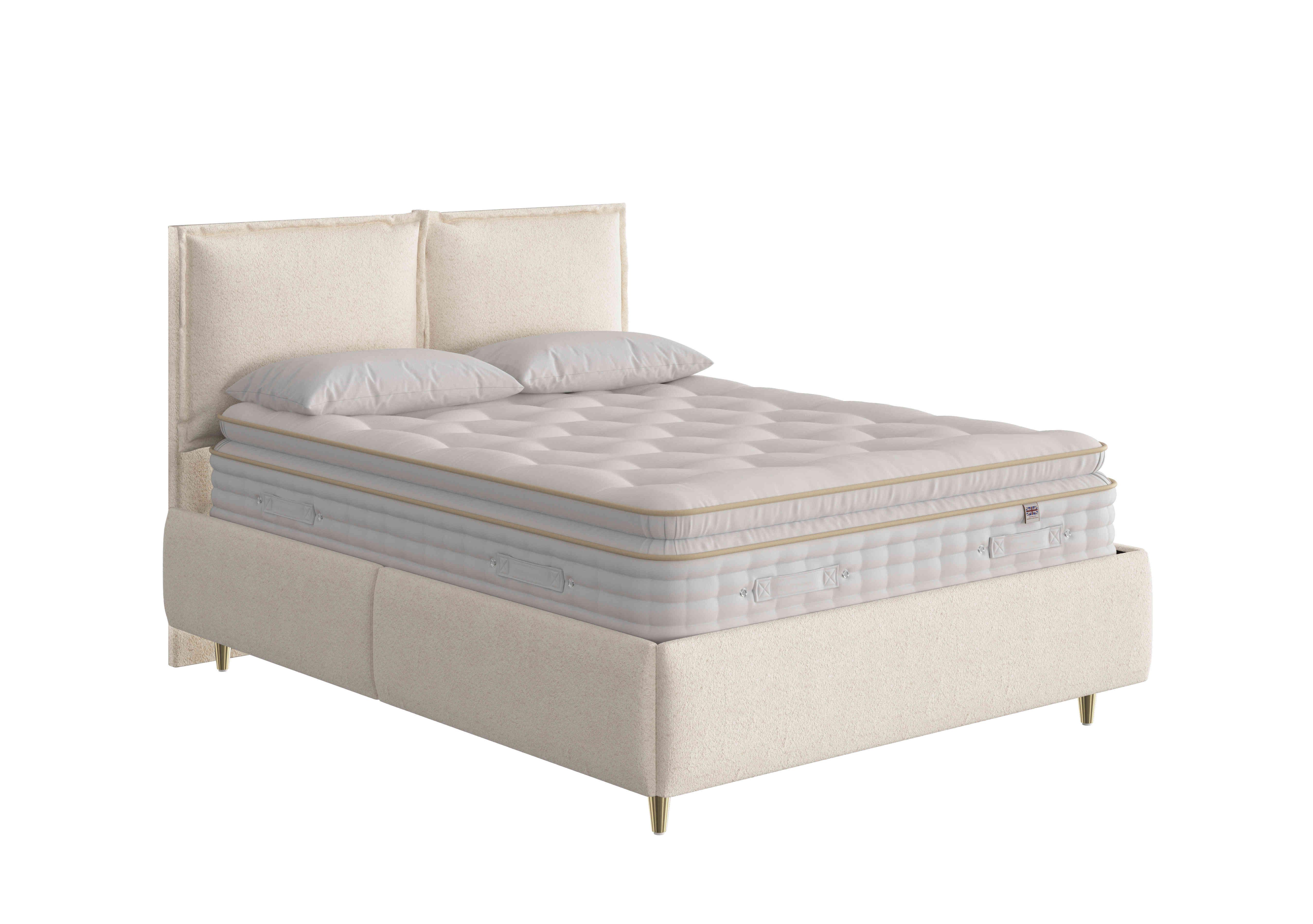 Boutique 3000 Pillow Top Premium Divan Set in Teddy Cream on Furniture Village