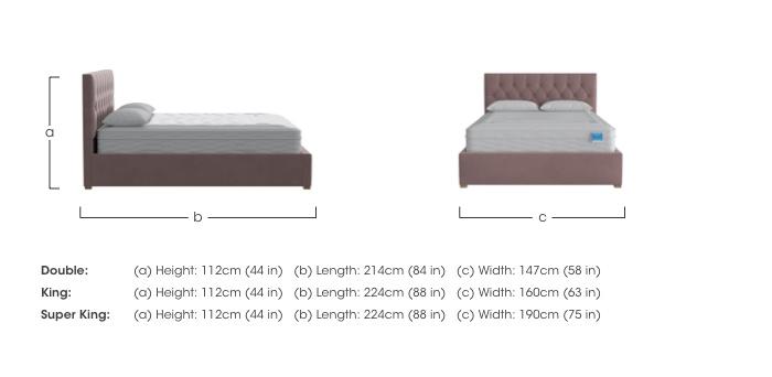 Henry Ottoman Bed Frame in  on Furniture Village