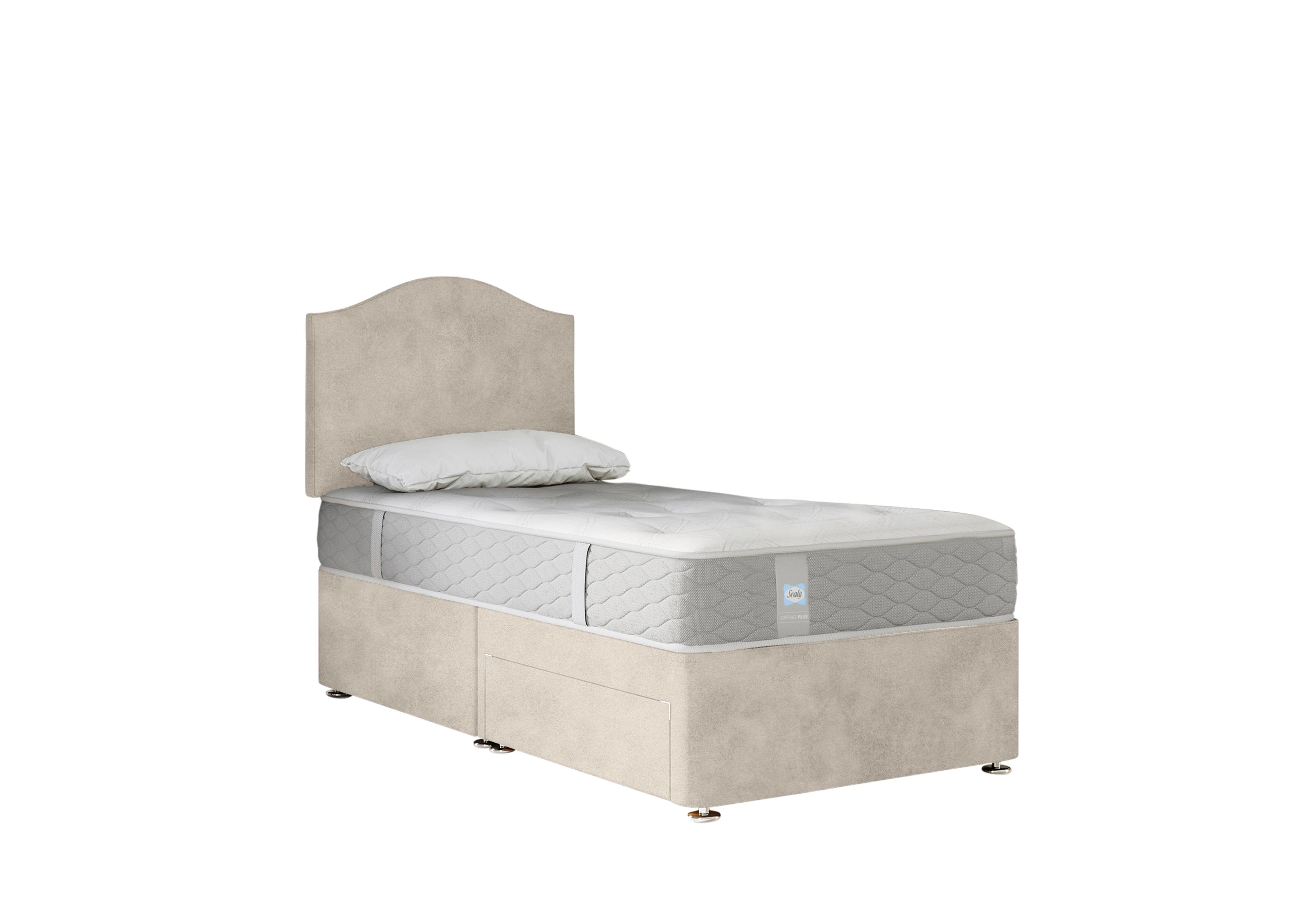 Mellbreak Divan Set in Velvet Dove on Furniture Village