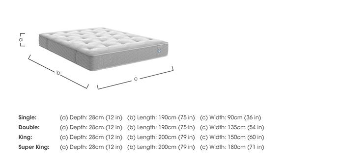 Mellbreak Mattress in  on Furniture Village