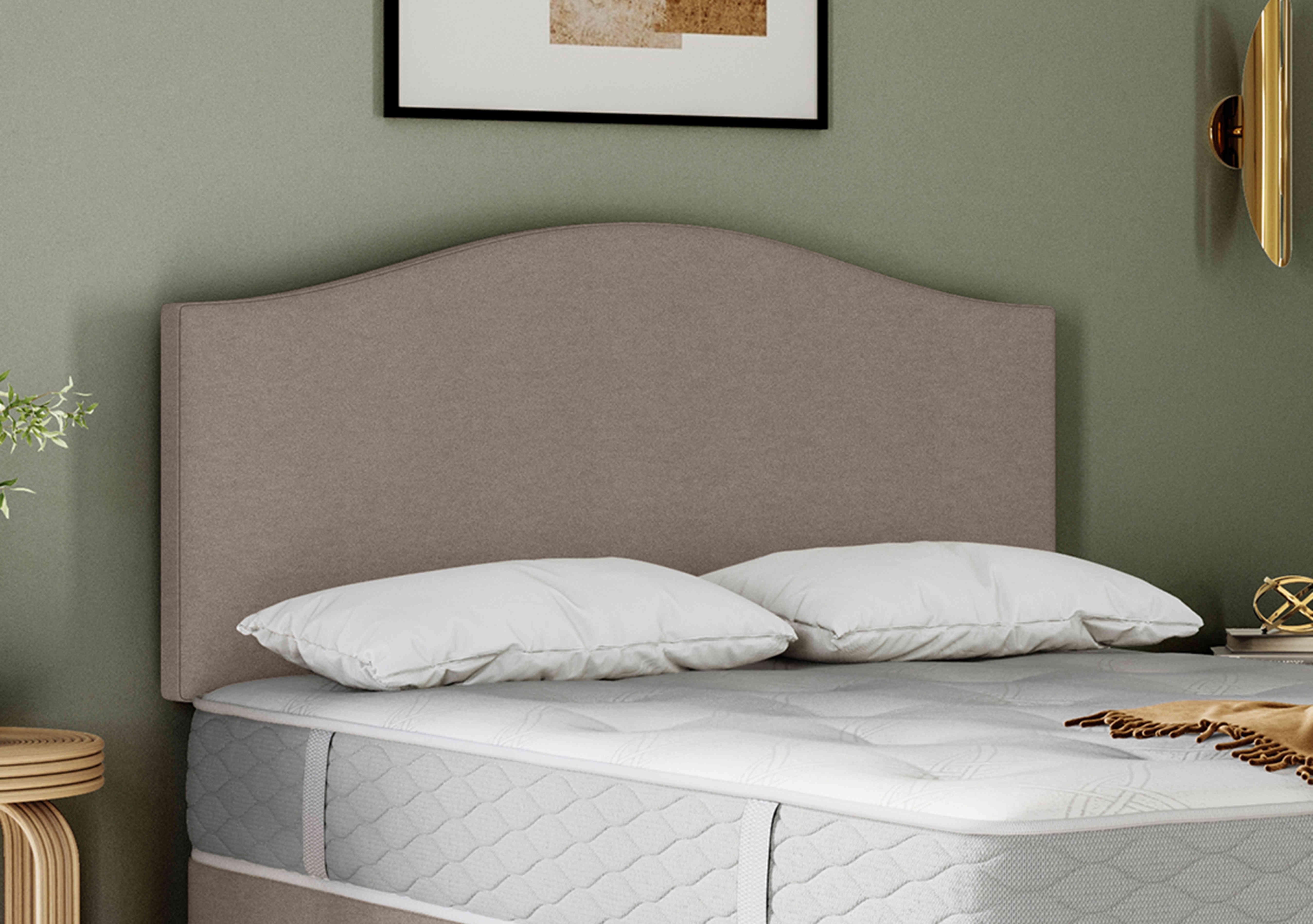 Clyde Strutted Headboard in  on Furniture Village