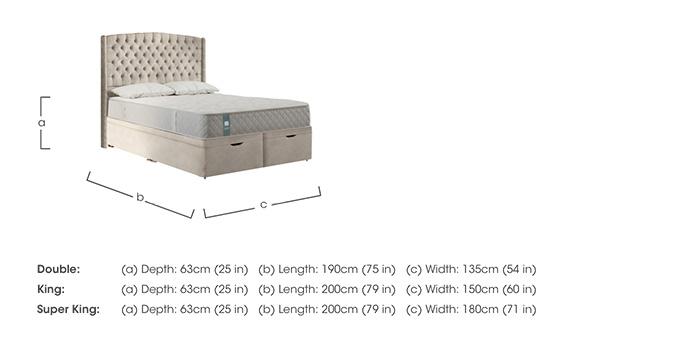 Waltham Ottoman Divan Set in  on Furniture Village