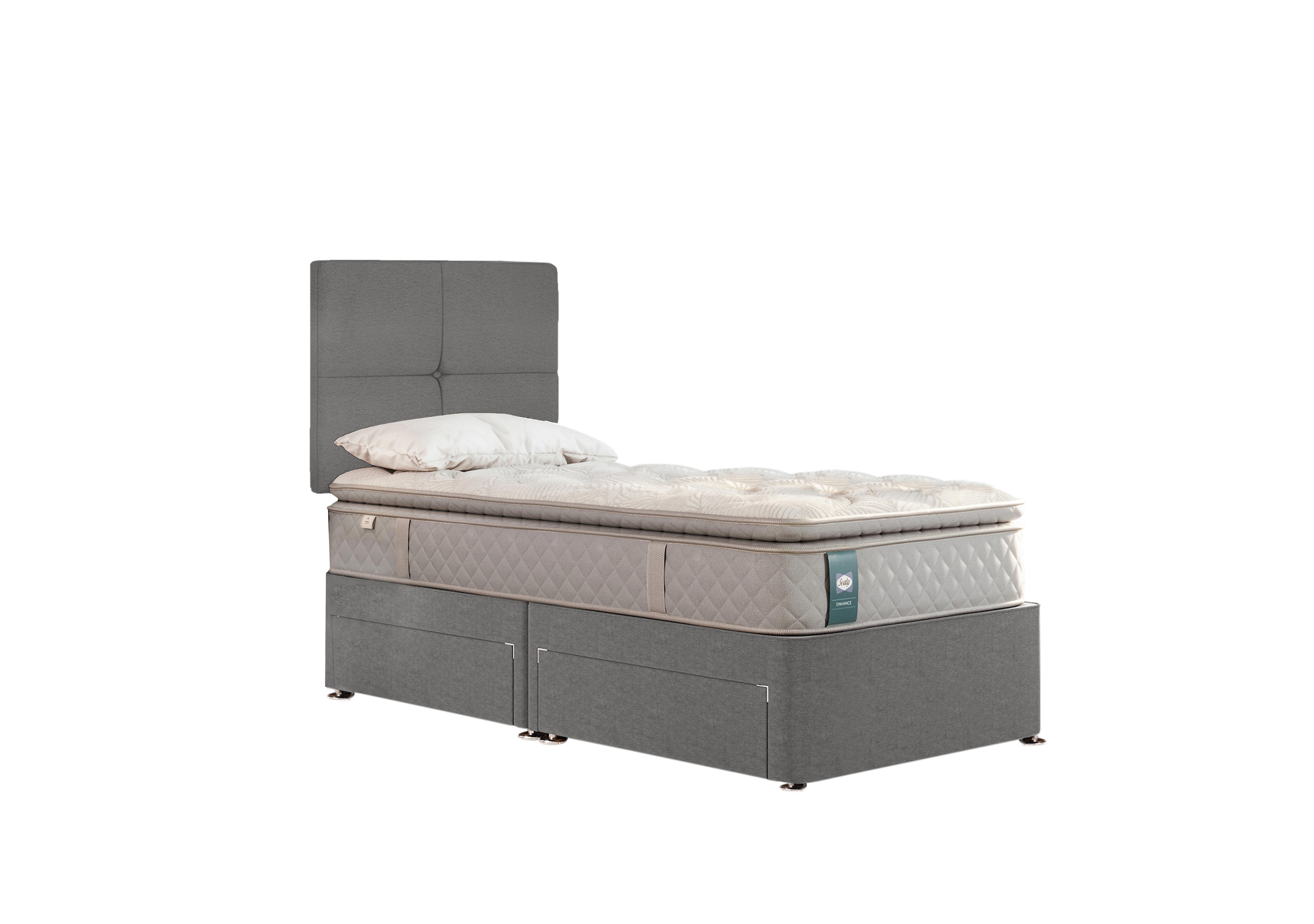 Ashton Divan Set in Wool Silver Fox on Furniture Village