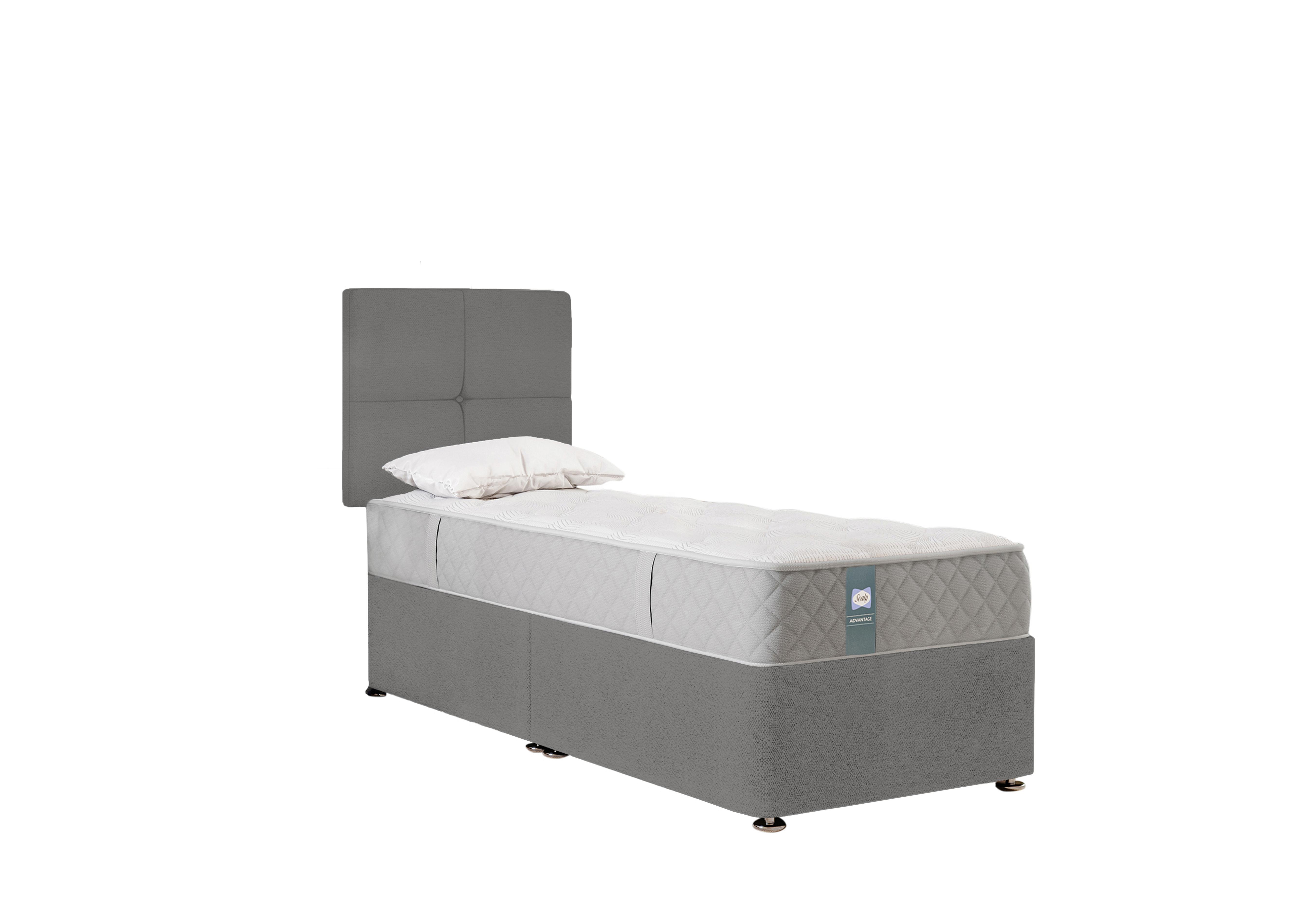 Claremont Divan Set in Wool Silver Fox on Furniture Village