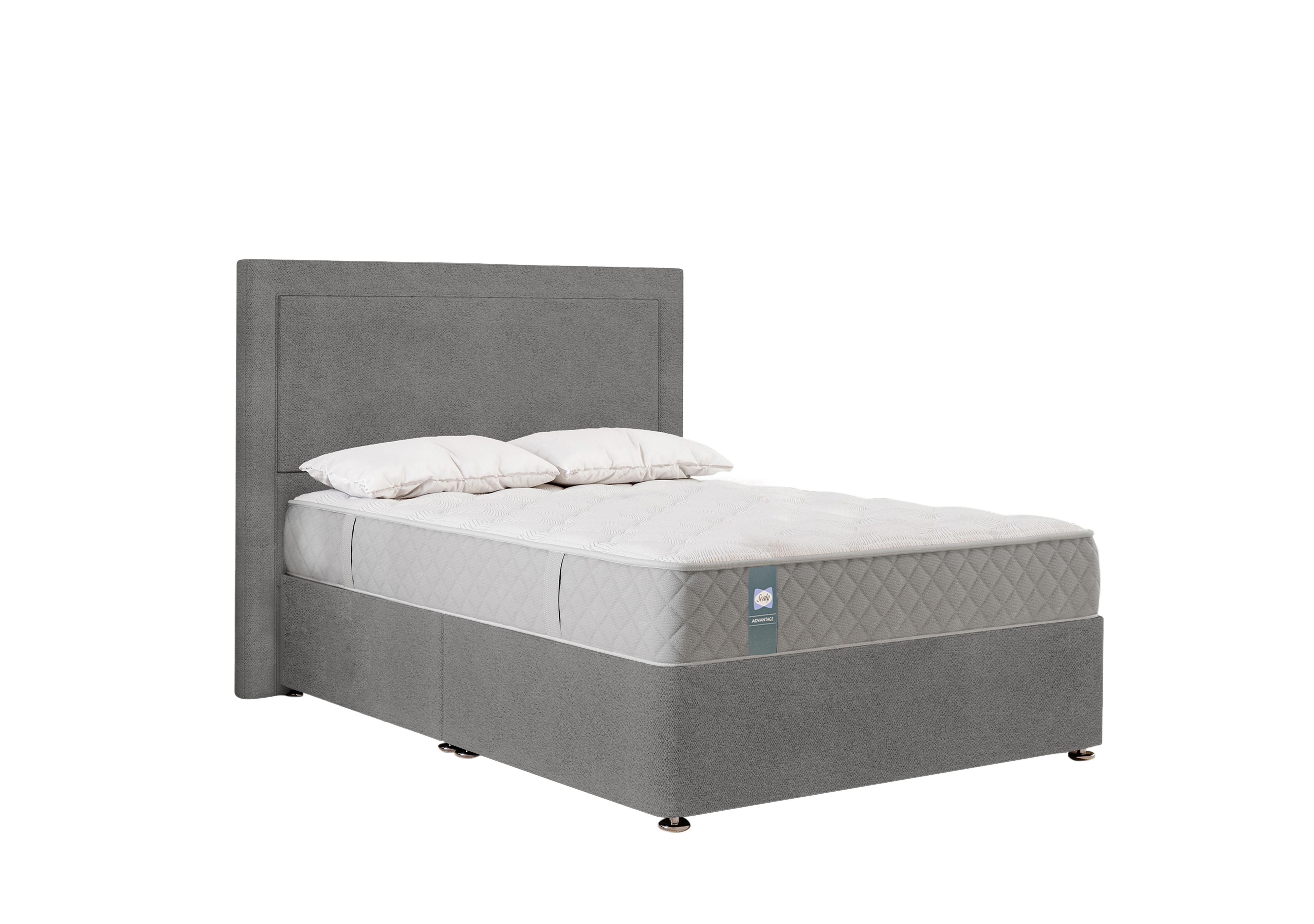 Claremont Divan Set in Wool Silver Fox on Furniture Village