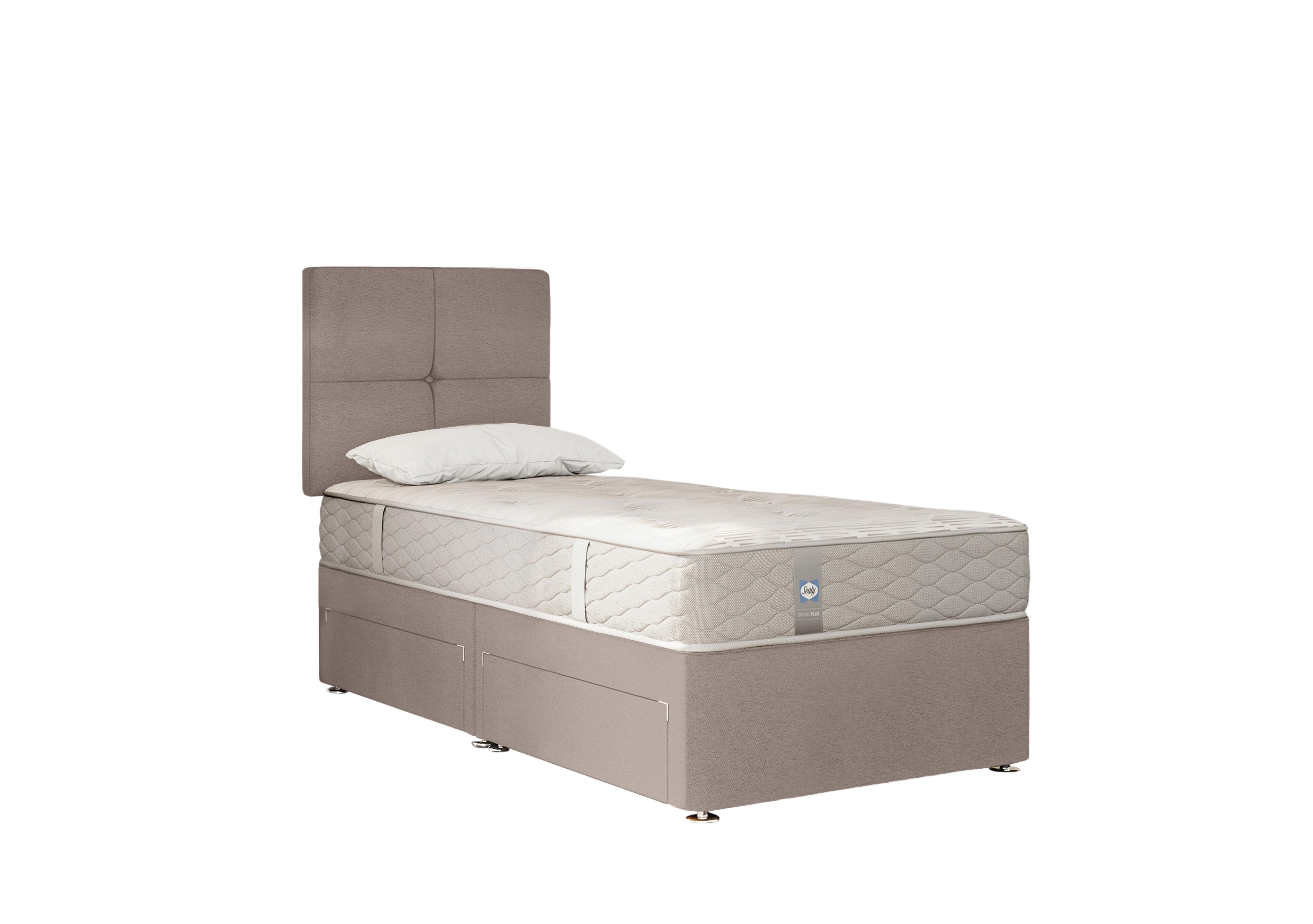 Eaglesfield Divan Set in Wool Latte on Furniture Village