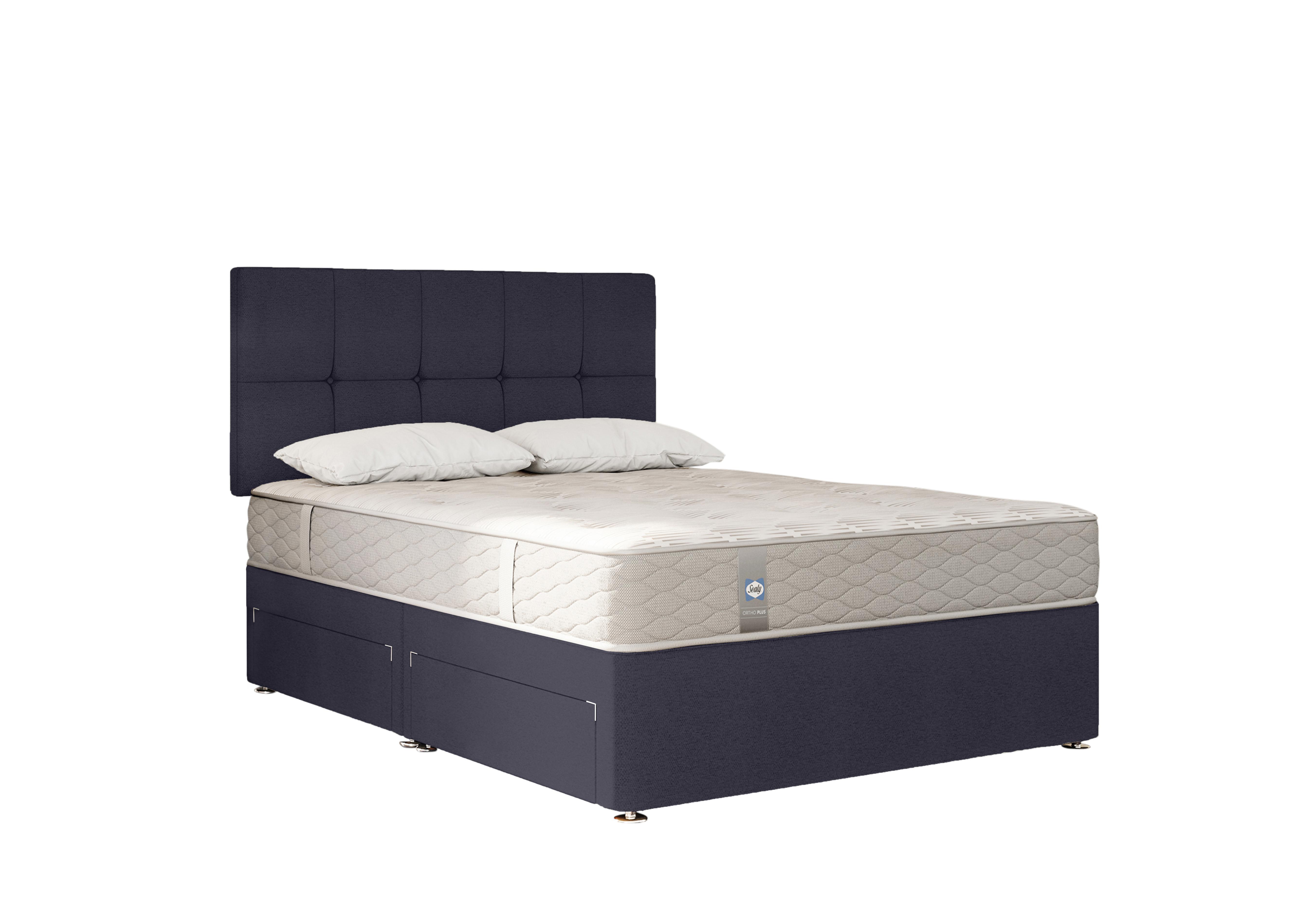 Eaglesfield Divan Set in Wool Midnight on Furniture Village
