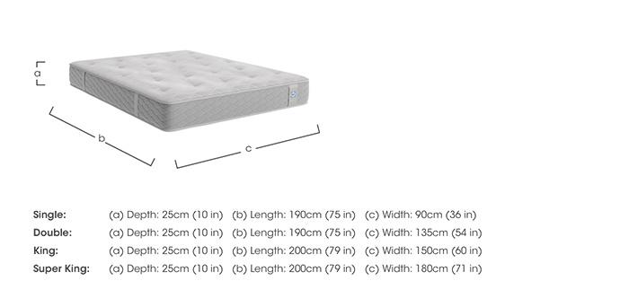 Eaglesfield Mattress in  on Furniture Village