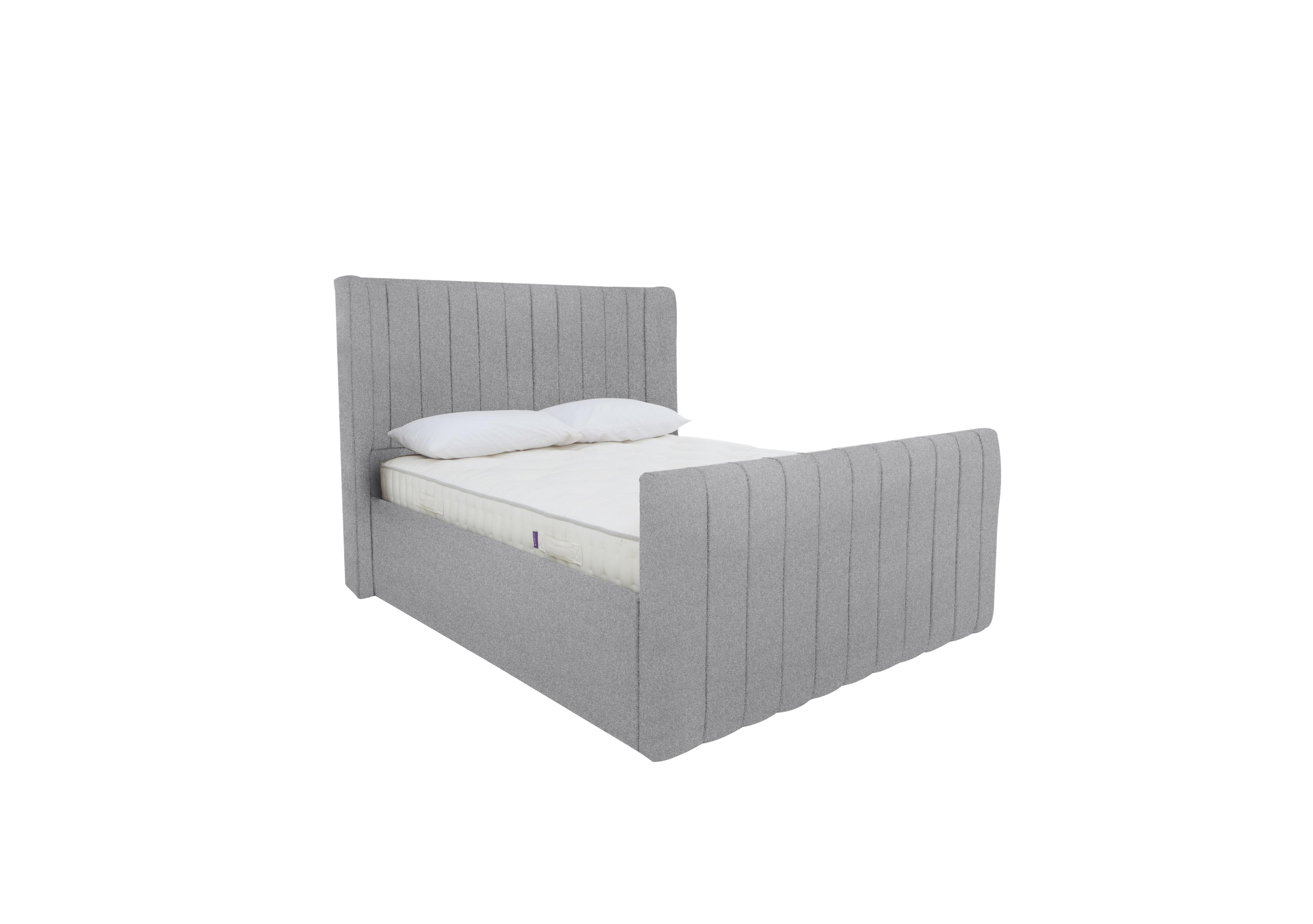 Eira High Foot End Ottoman Bed Frame in Gatsby Mountain Haze on Furniture Village