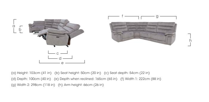 Berlin Modular Fabric Corner Sofa in  on Furniture Village