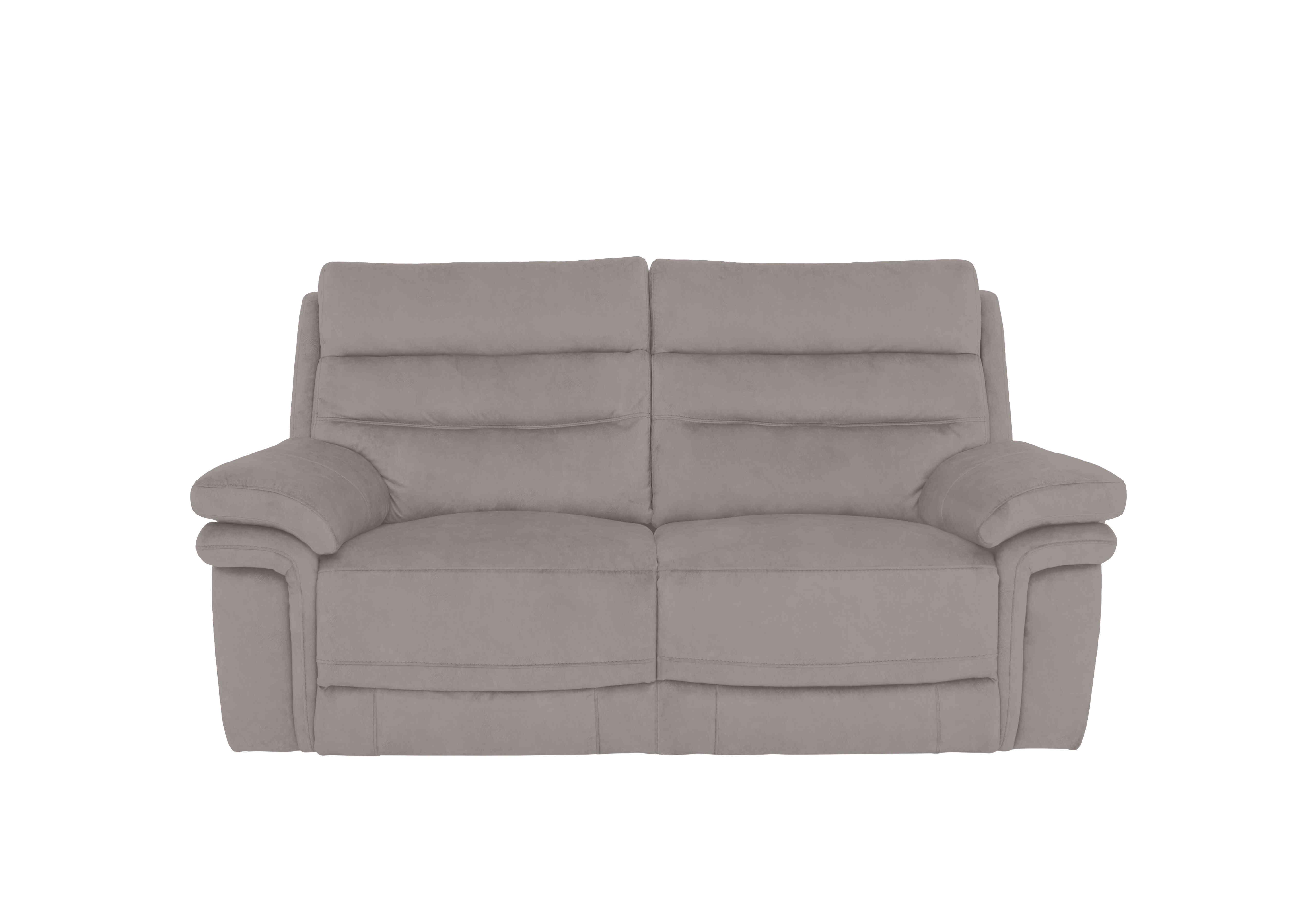 Berlin 2 Seater Fabric Sofa in Velvet Sand Vv-0303 on Furniture Village