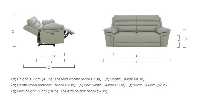 Berlin 3 Seater Leather Sofa in  on Furniture Village