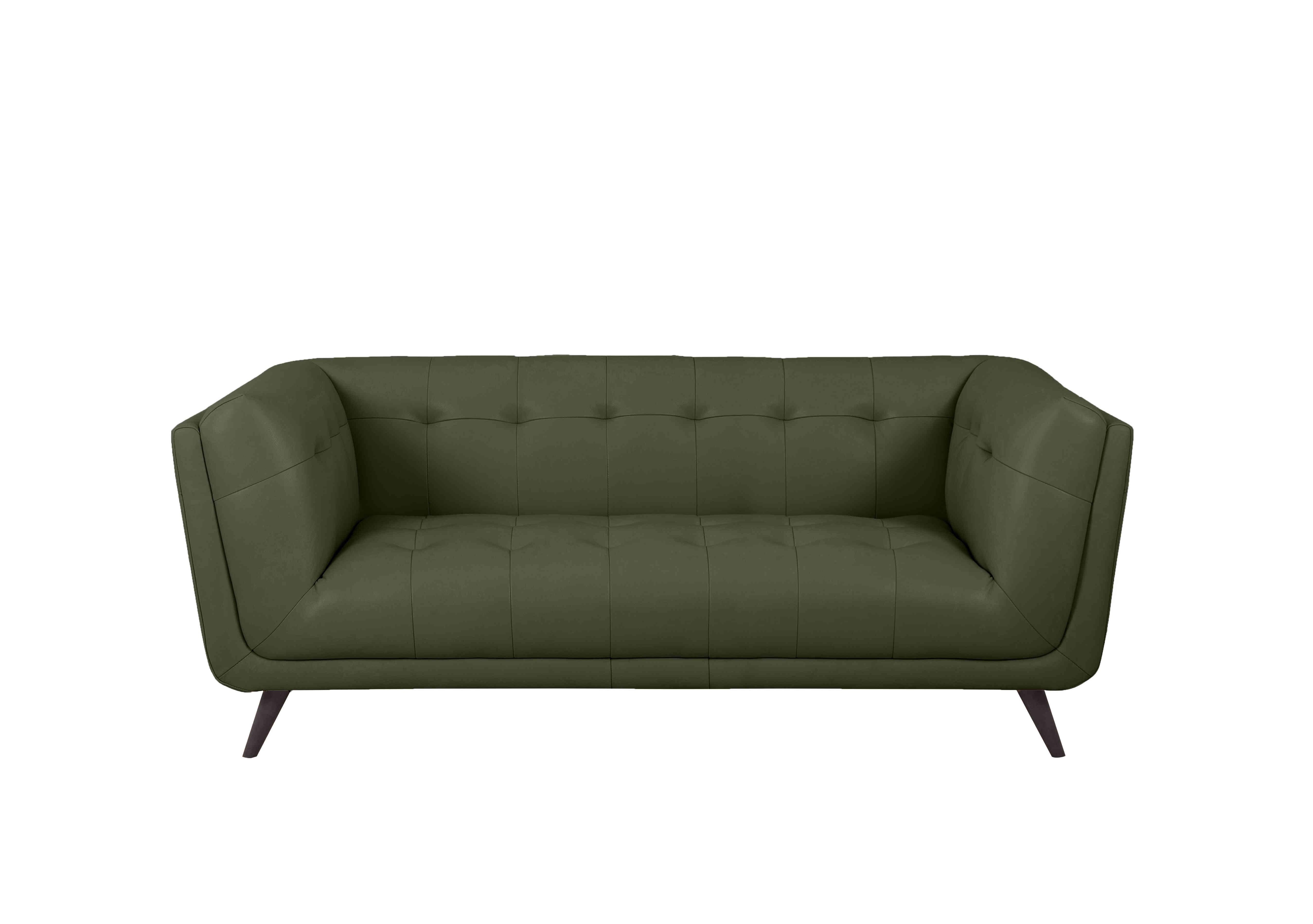 Rene Large 2 Seater Leather Sofa in Montana Oslo Pine on Furniture Village
