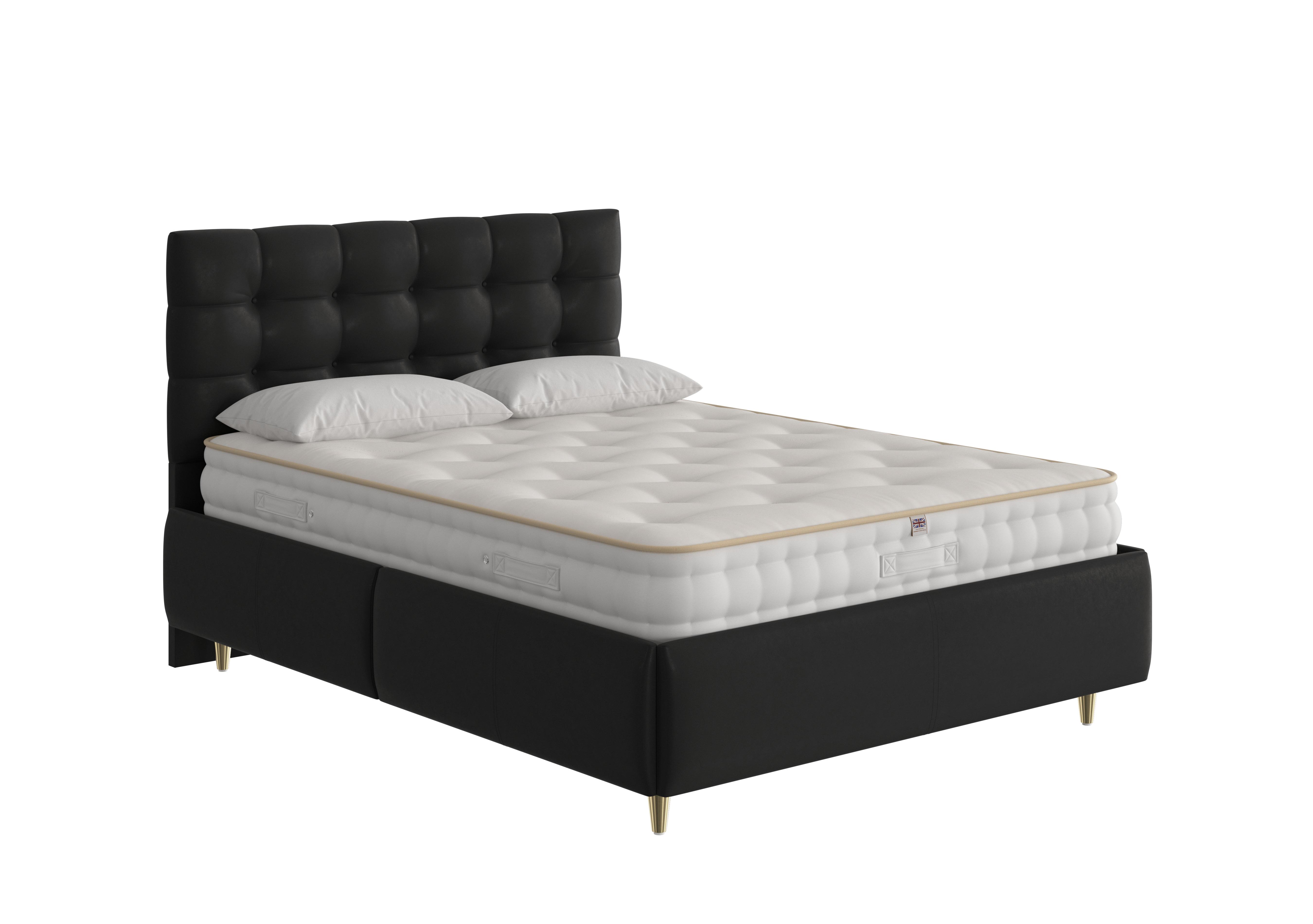 Boutique Ortho Premium Divan Set in Rhodeo Black on Furniture Village