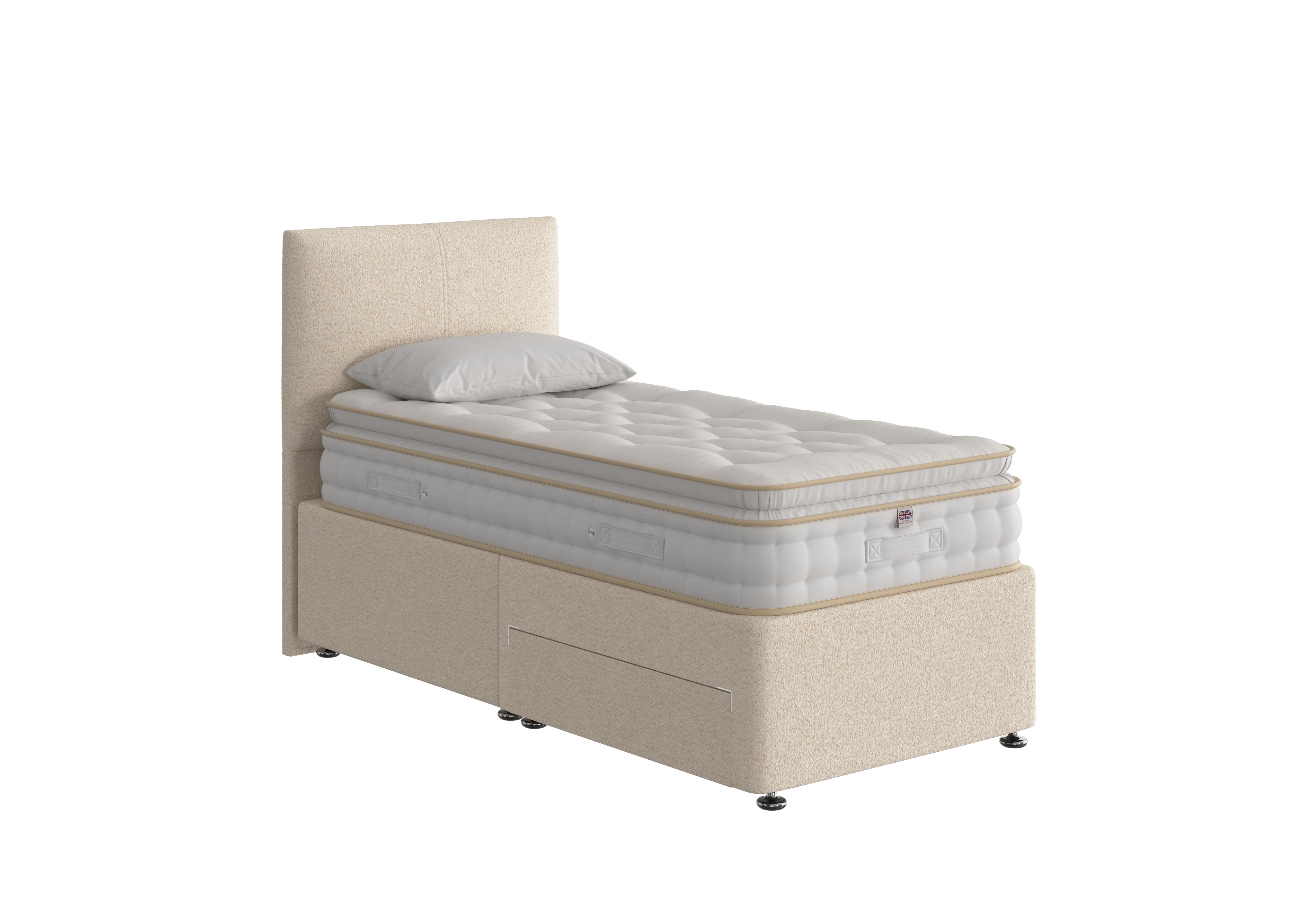Boutique 2000 Pillow Top Divan Set in Teddy Oat on Furniture Village