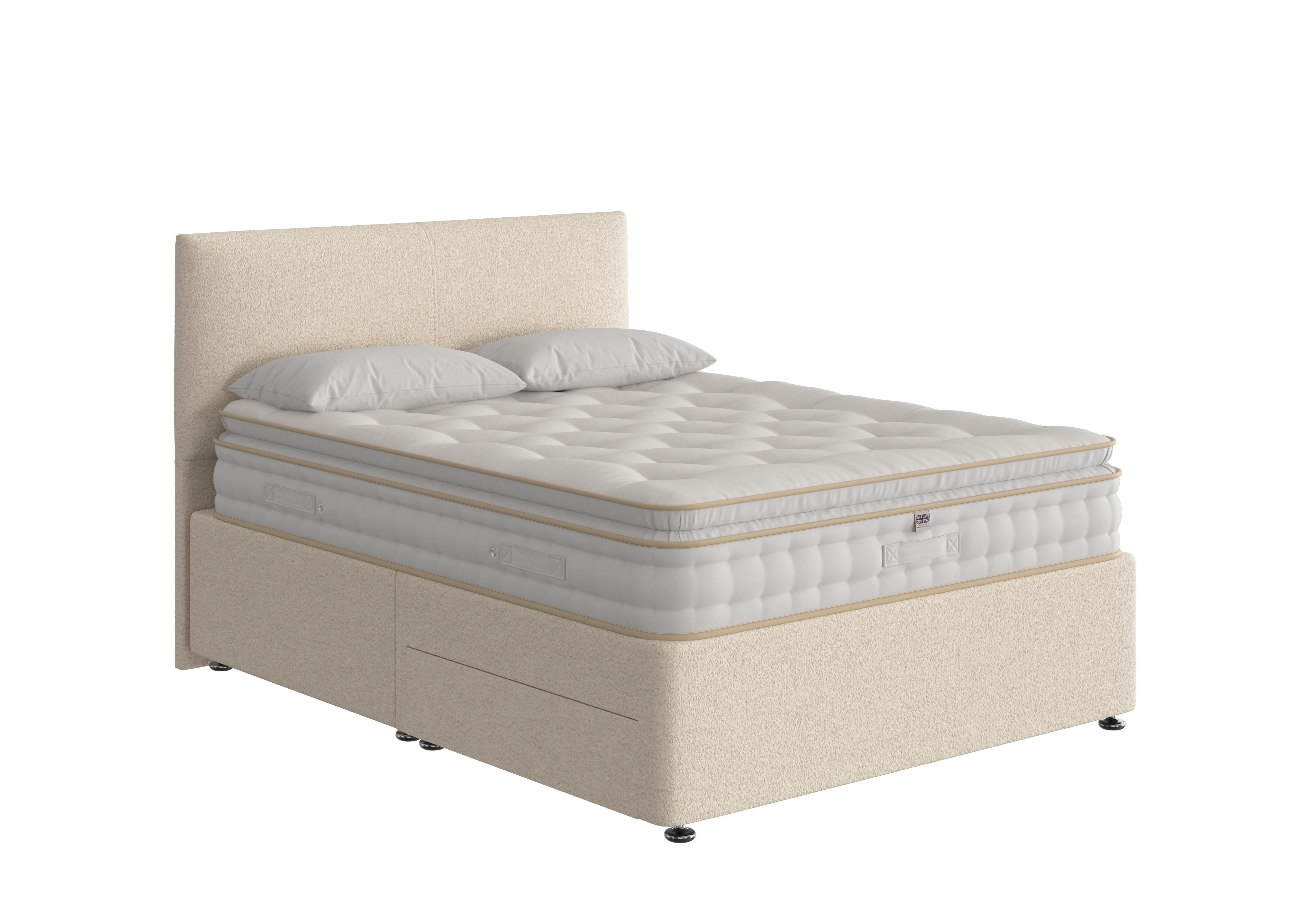 Boutique 2000 Pillow Top Divan Set in Teddy Oat on Furniture Village