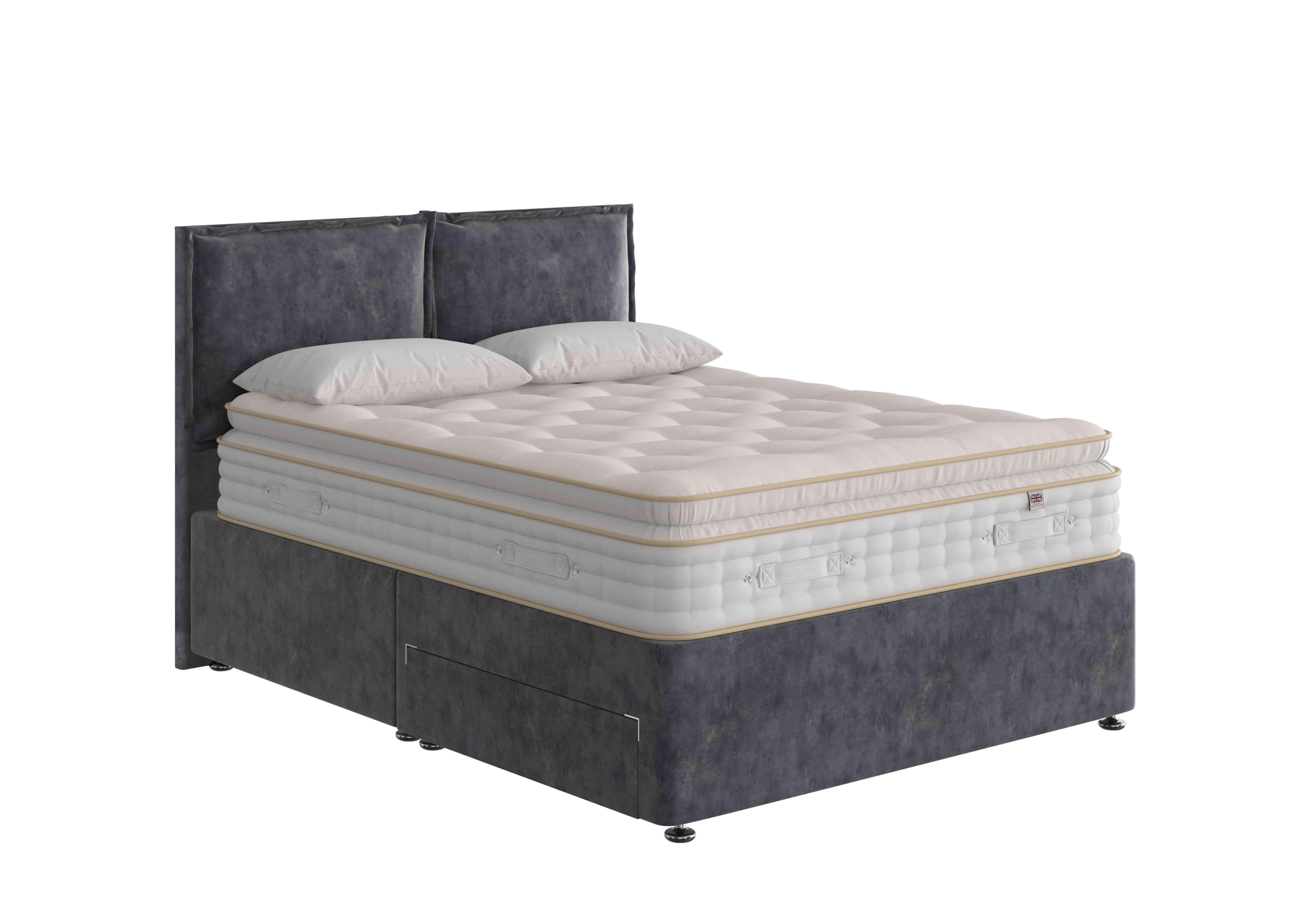 Boutique 3000 Pillow Top Divan Set in Milano Ash on Furniture Village