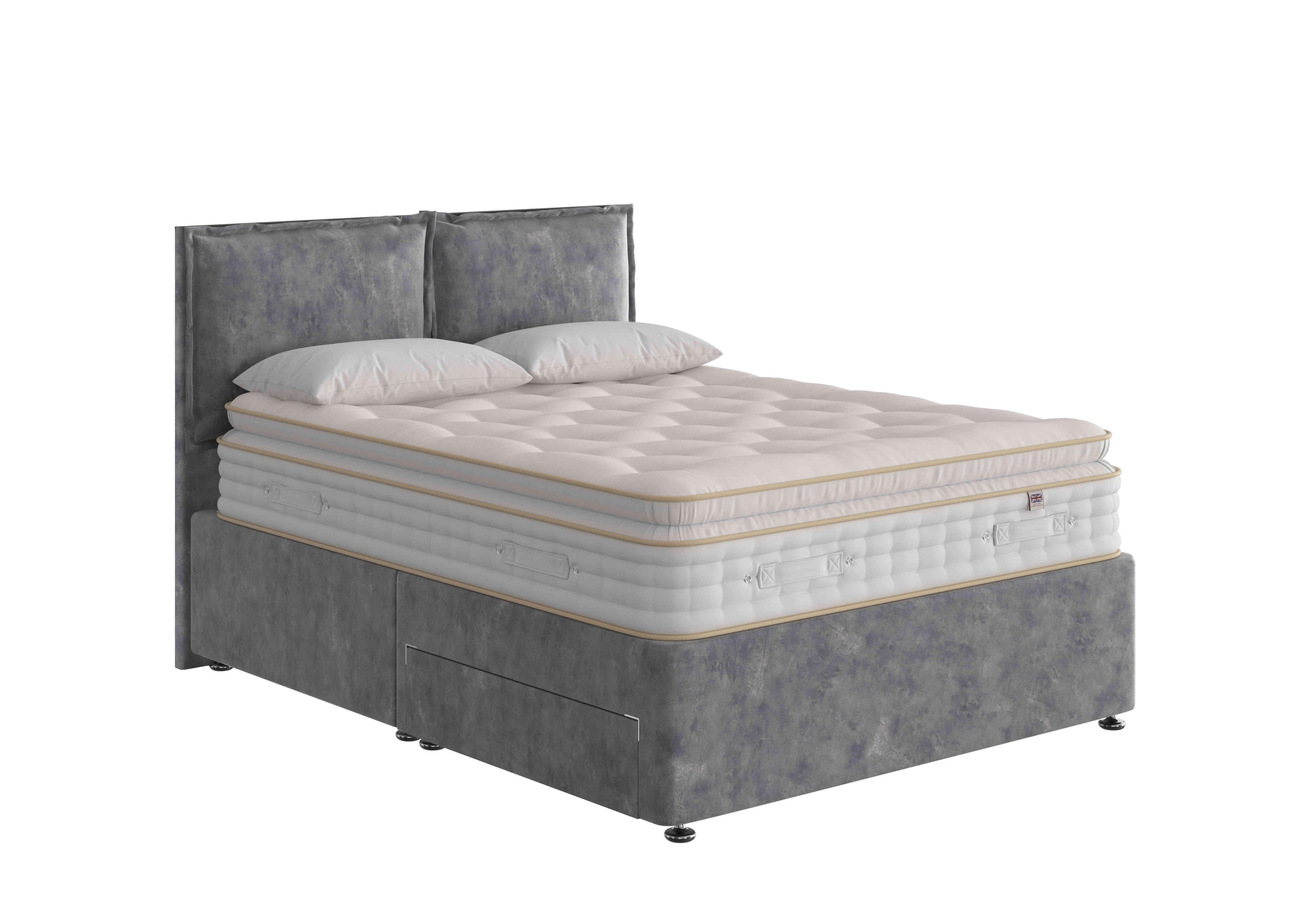 Boutique 3000 Pillow Top Divan Set in Milano Dolphin on Furniture Village