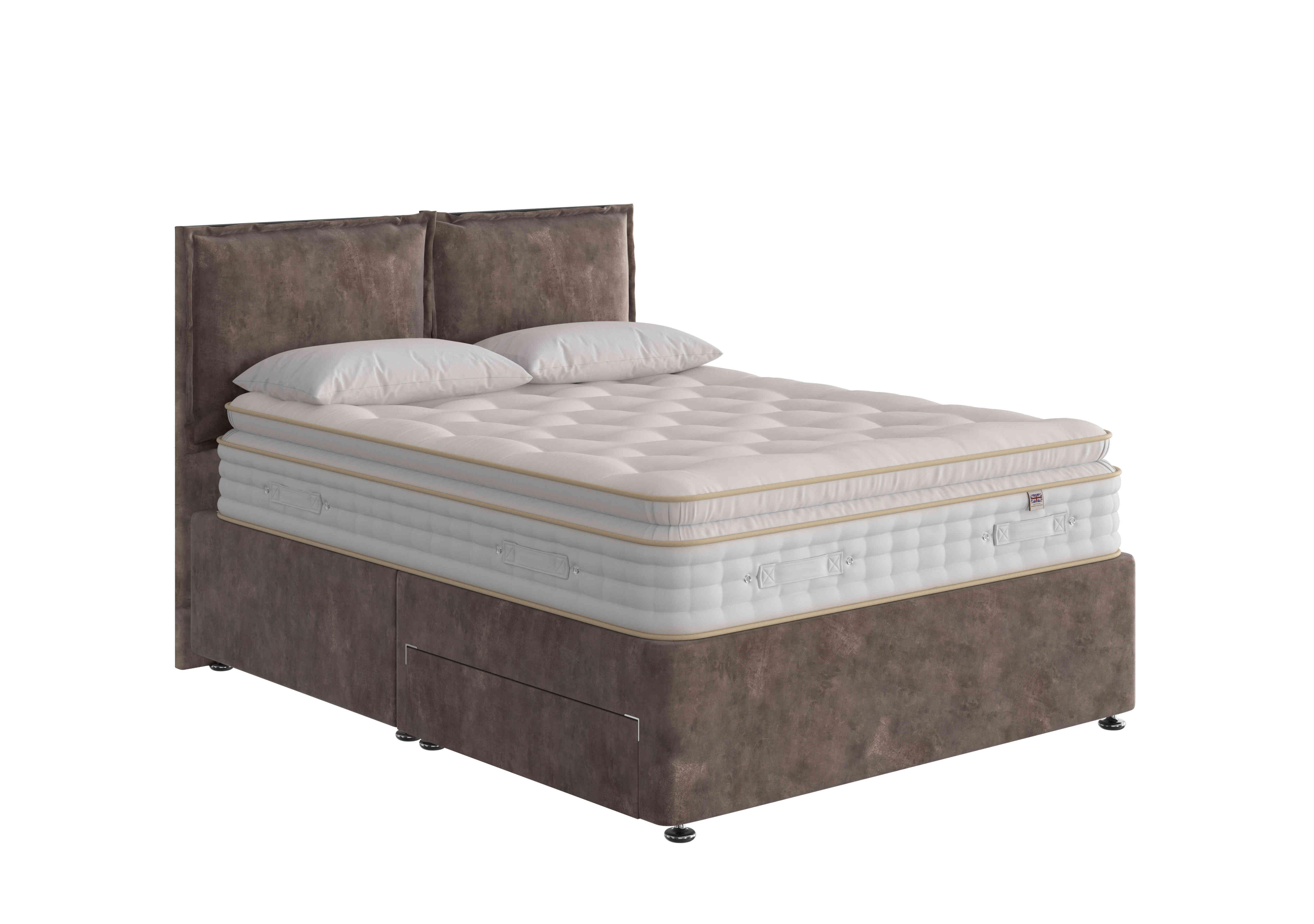 Boutique 3000 Pillow Top Divan Set in Milano Mole on Furniture Village
