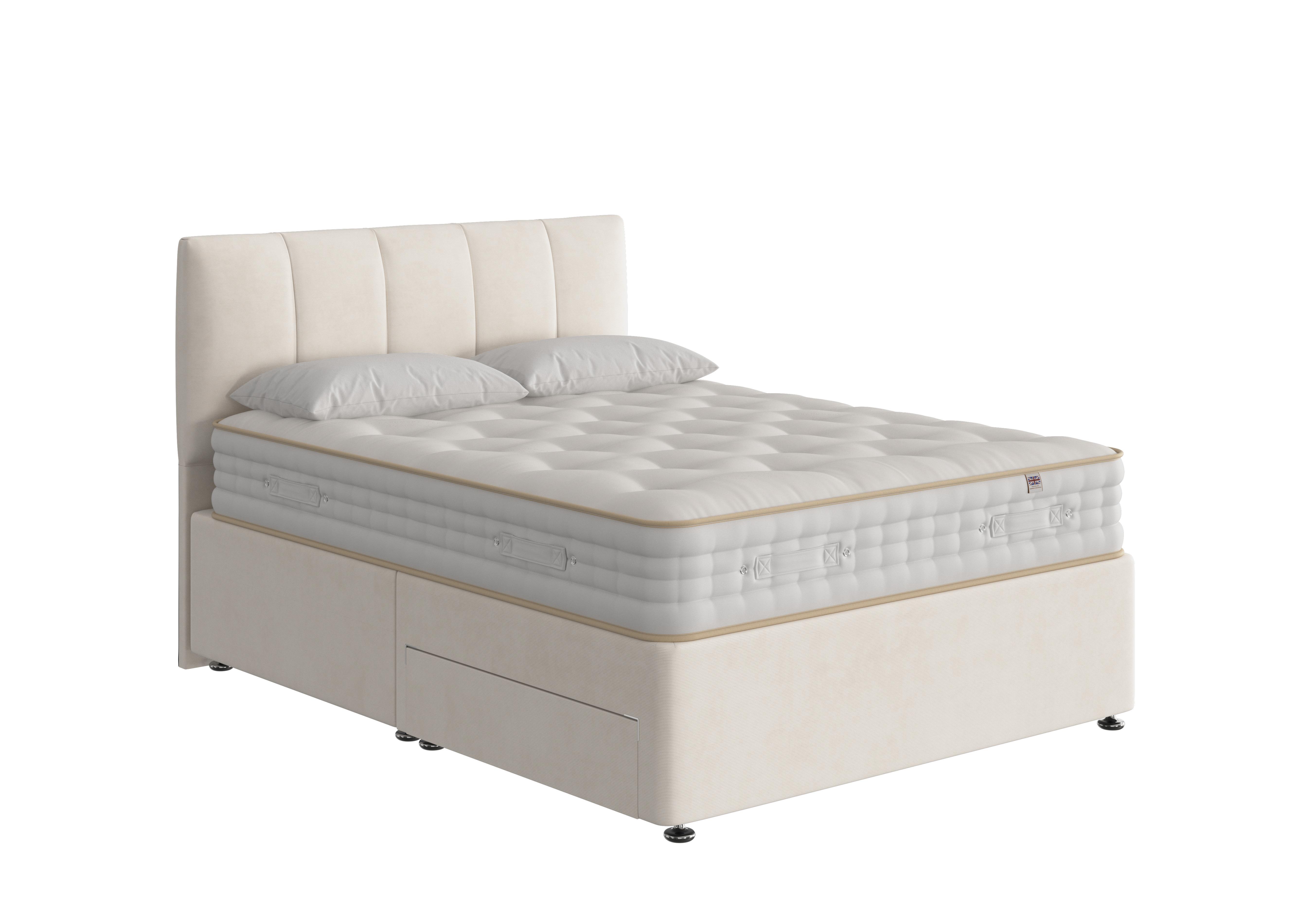 Boutique 4000 Divan Set in Ribelle 7402-92140 Pebble on Furniture Village