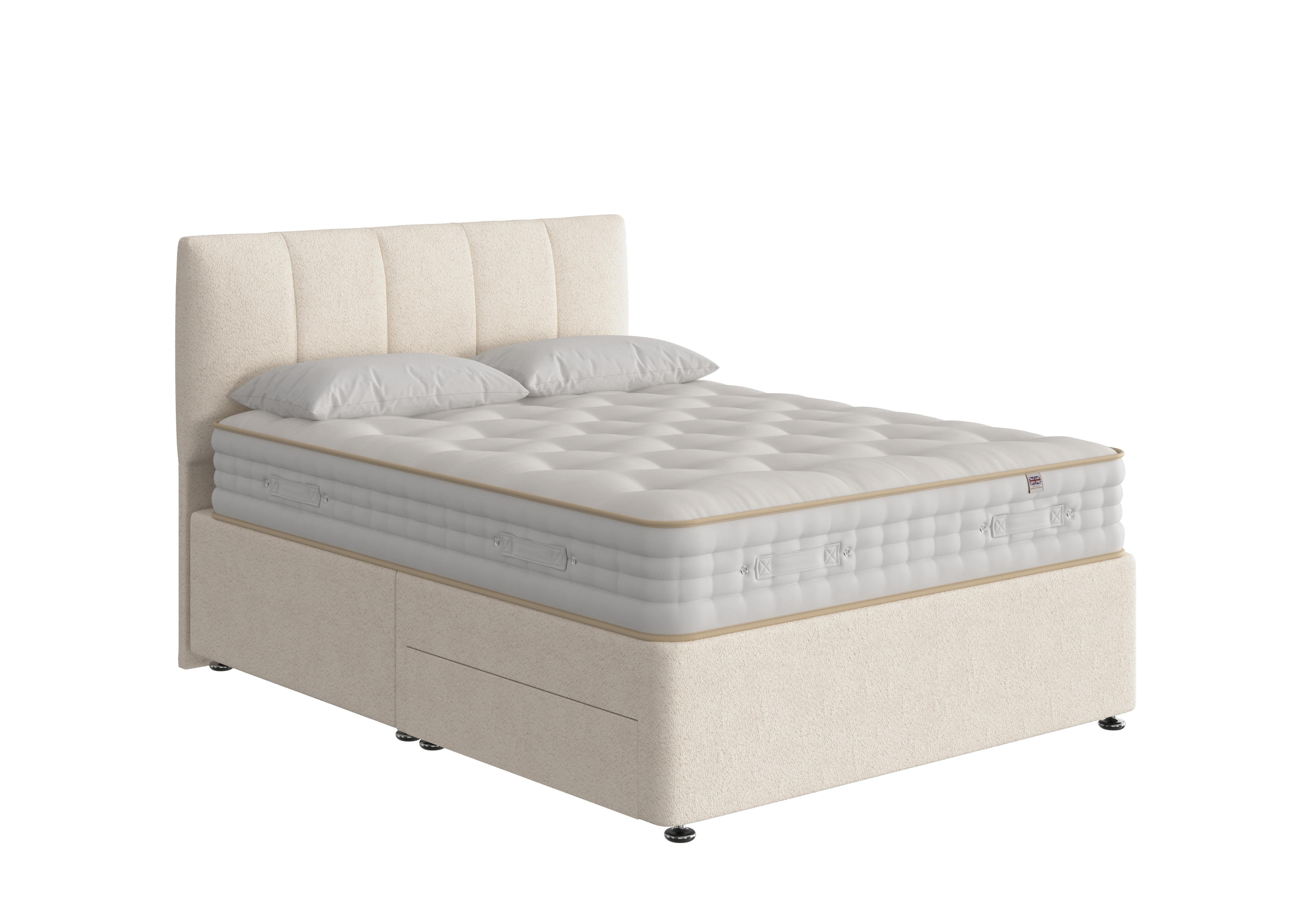 Boutique 4000 Divan Set in Teddy Cream on Furniture Village