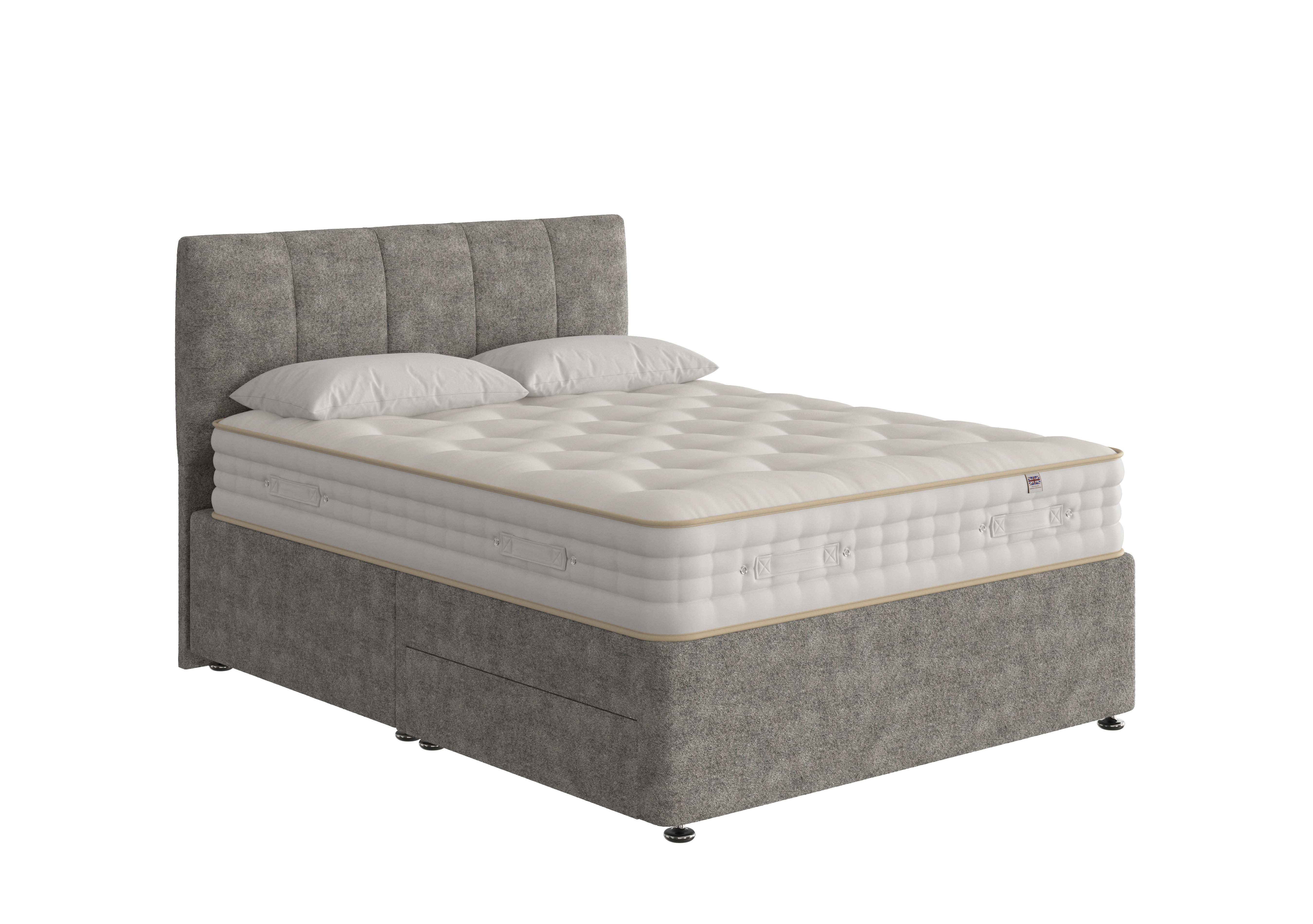 Boutique 4000 Divan Set in Teddy Steel on Furniture Village