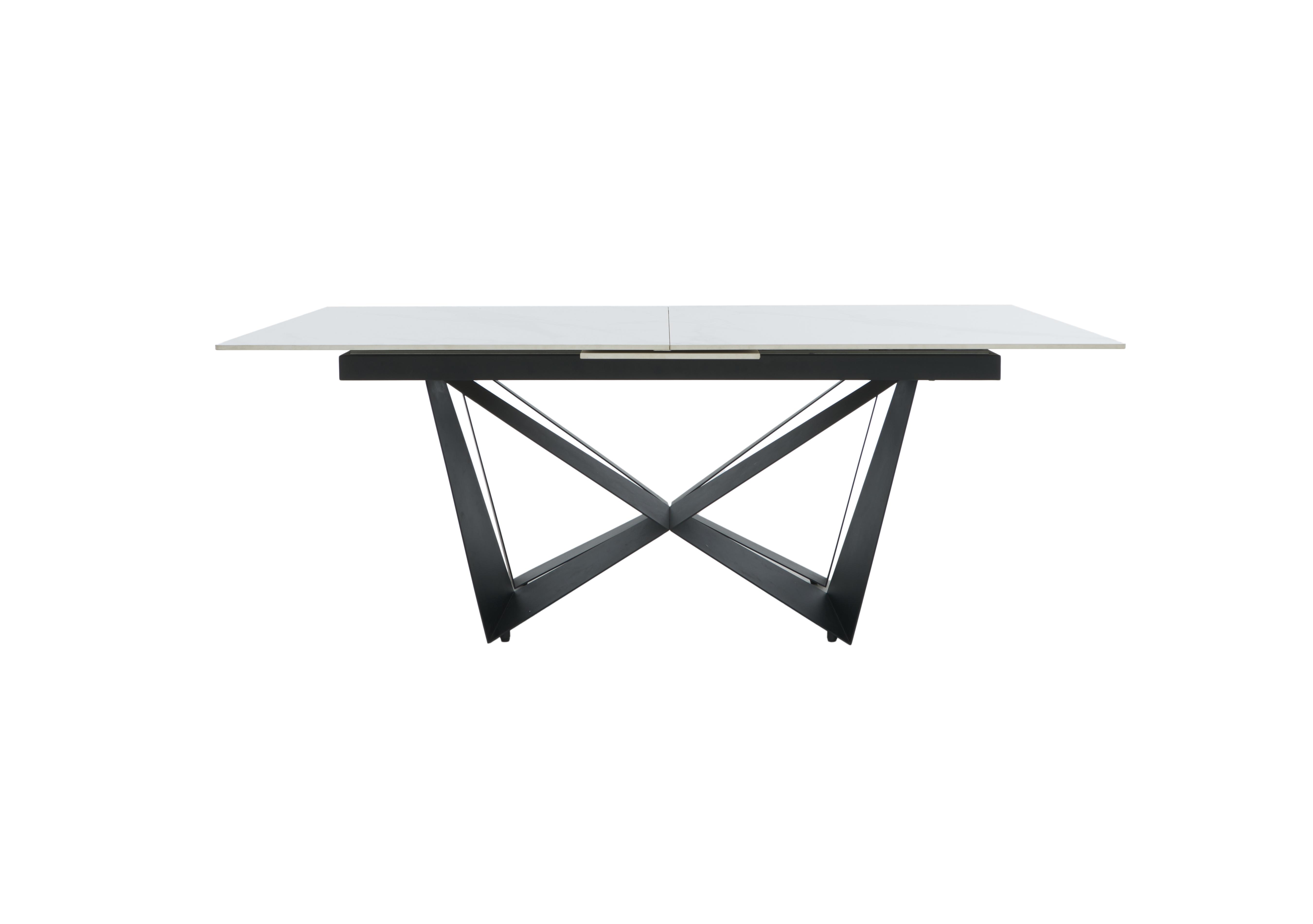 Marvel Black Extending Dining Table in  on Furniture Village