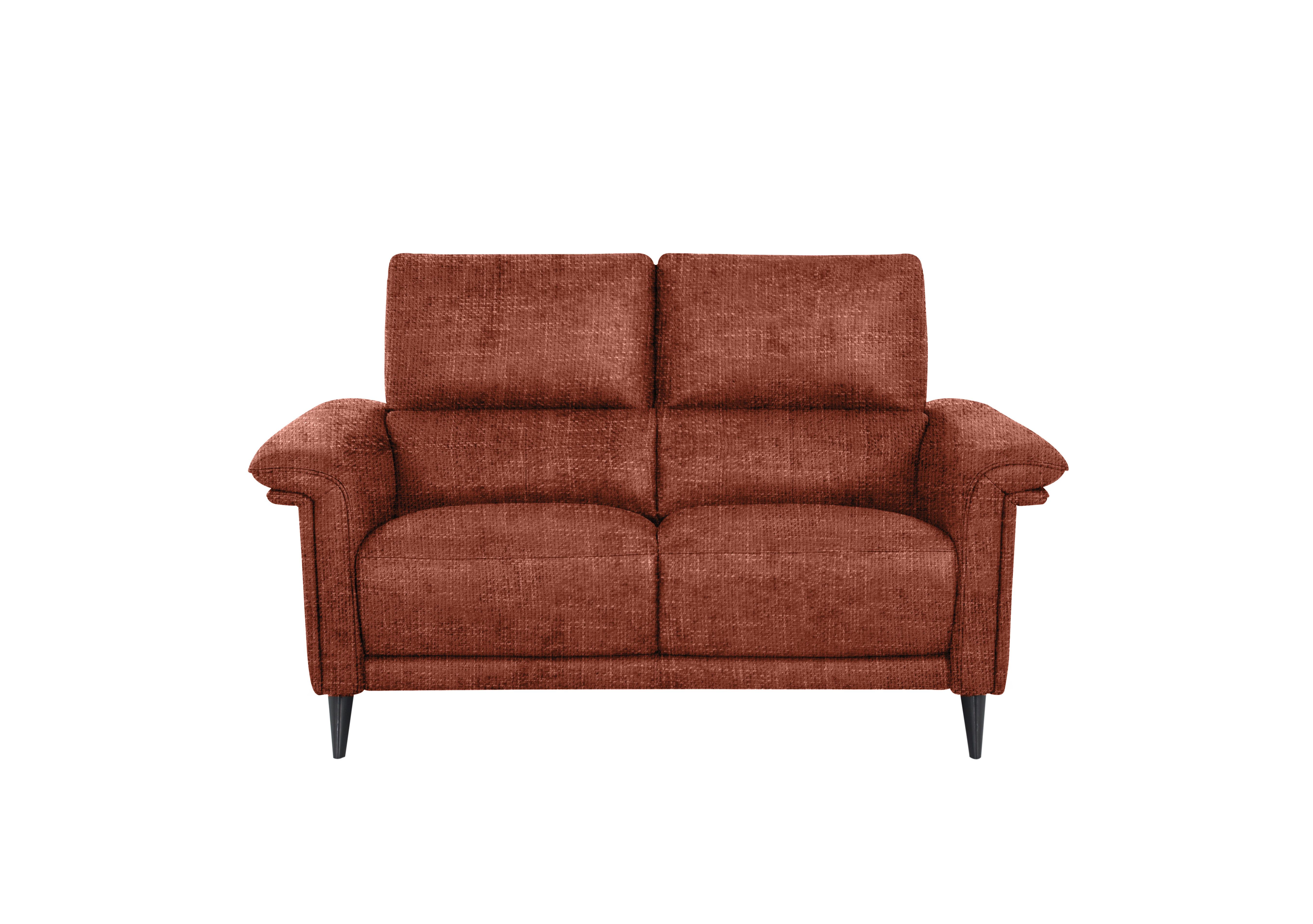 Huxley 2 Seater Fabric Sofa in Fab-Cac-R210 Red Maple on Furniture Village