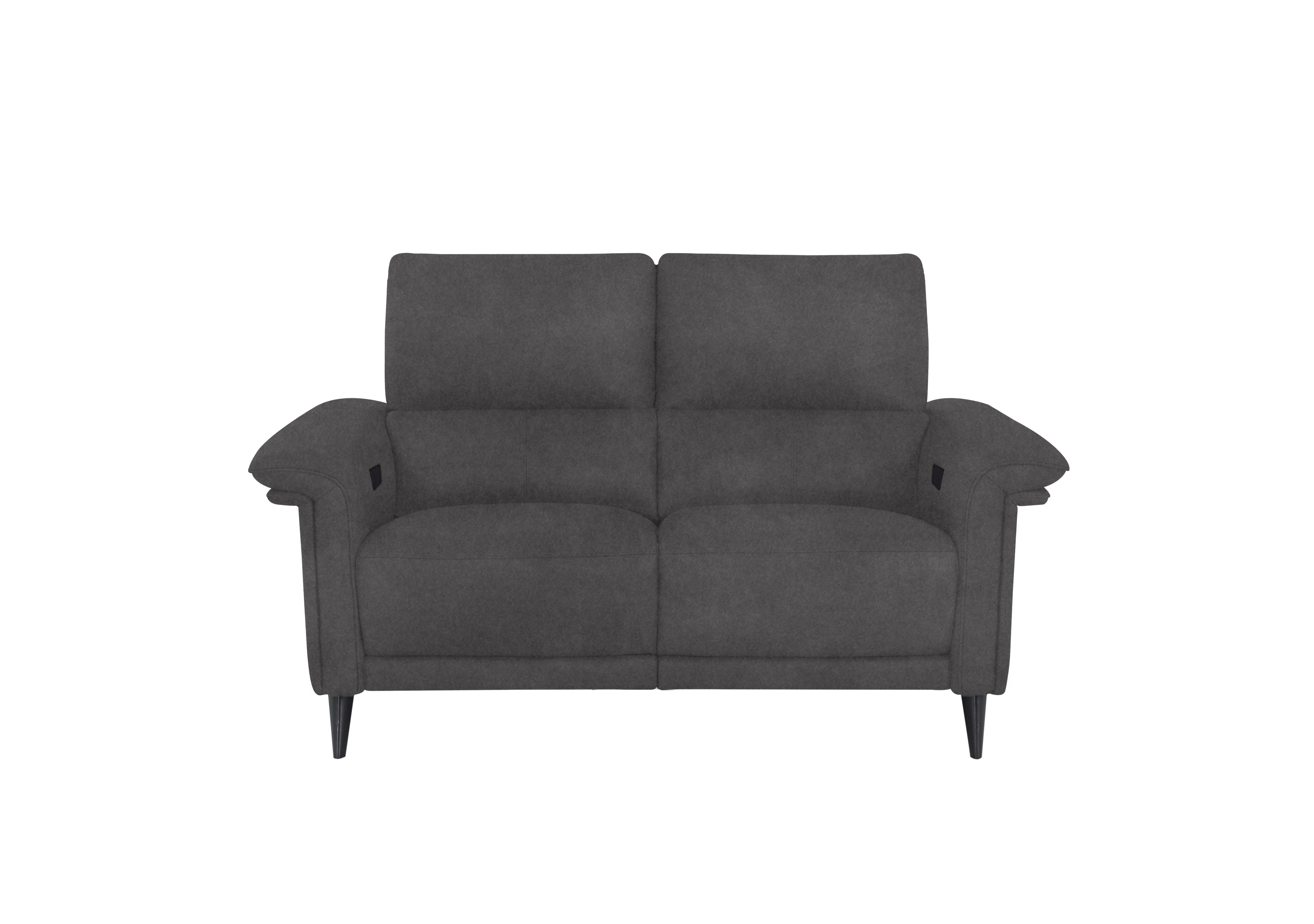 Huxley 2 Seater Fabric Sofa in Fab-Meg-R20 Pewter on Furniture Village