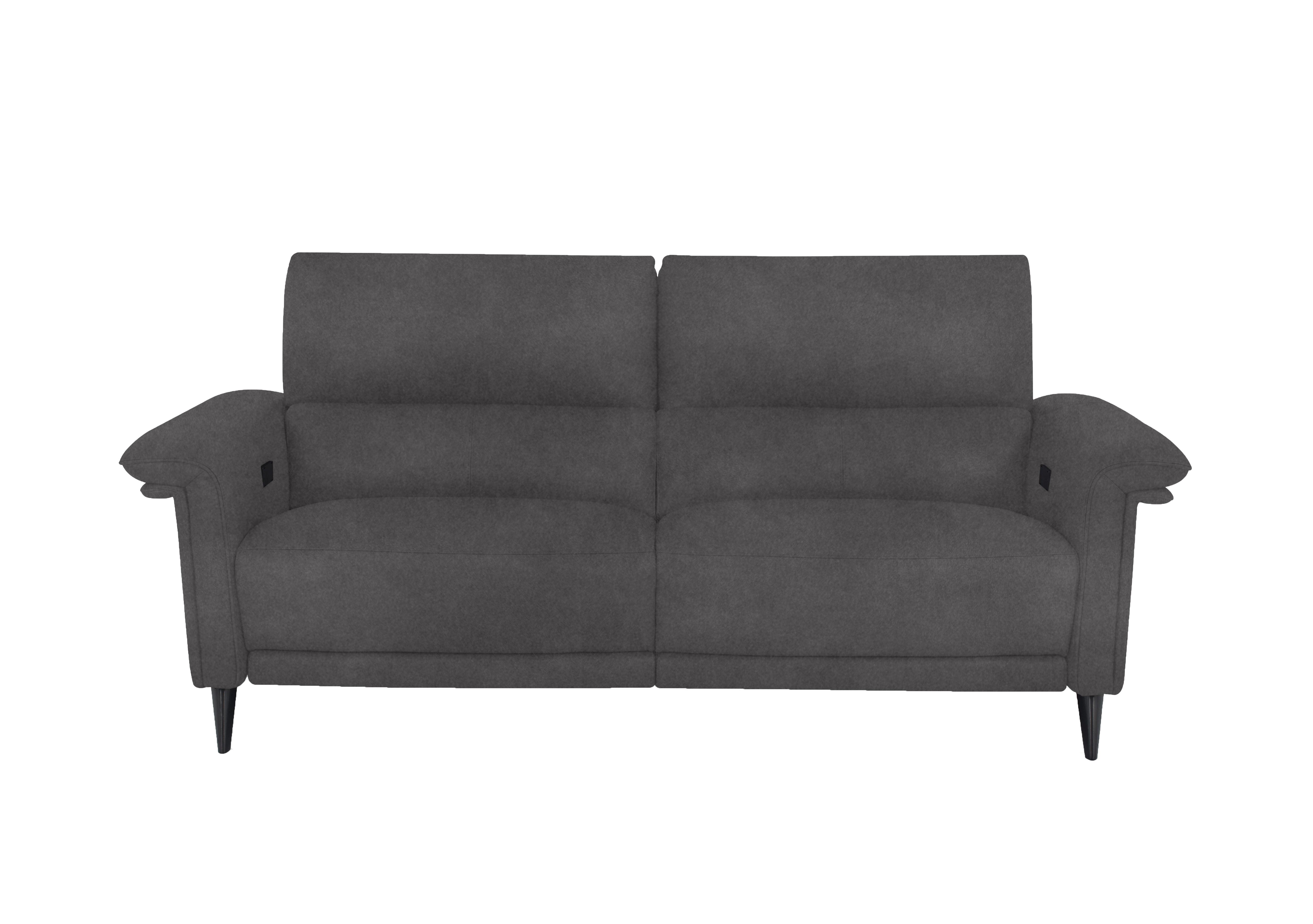Huxley 3 Seater Fabric Sofa in Fab-Meg-R20 Pewter on Furniture Village