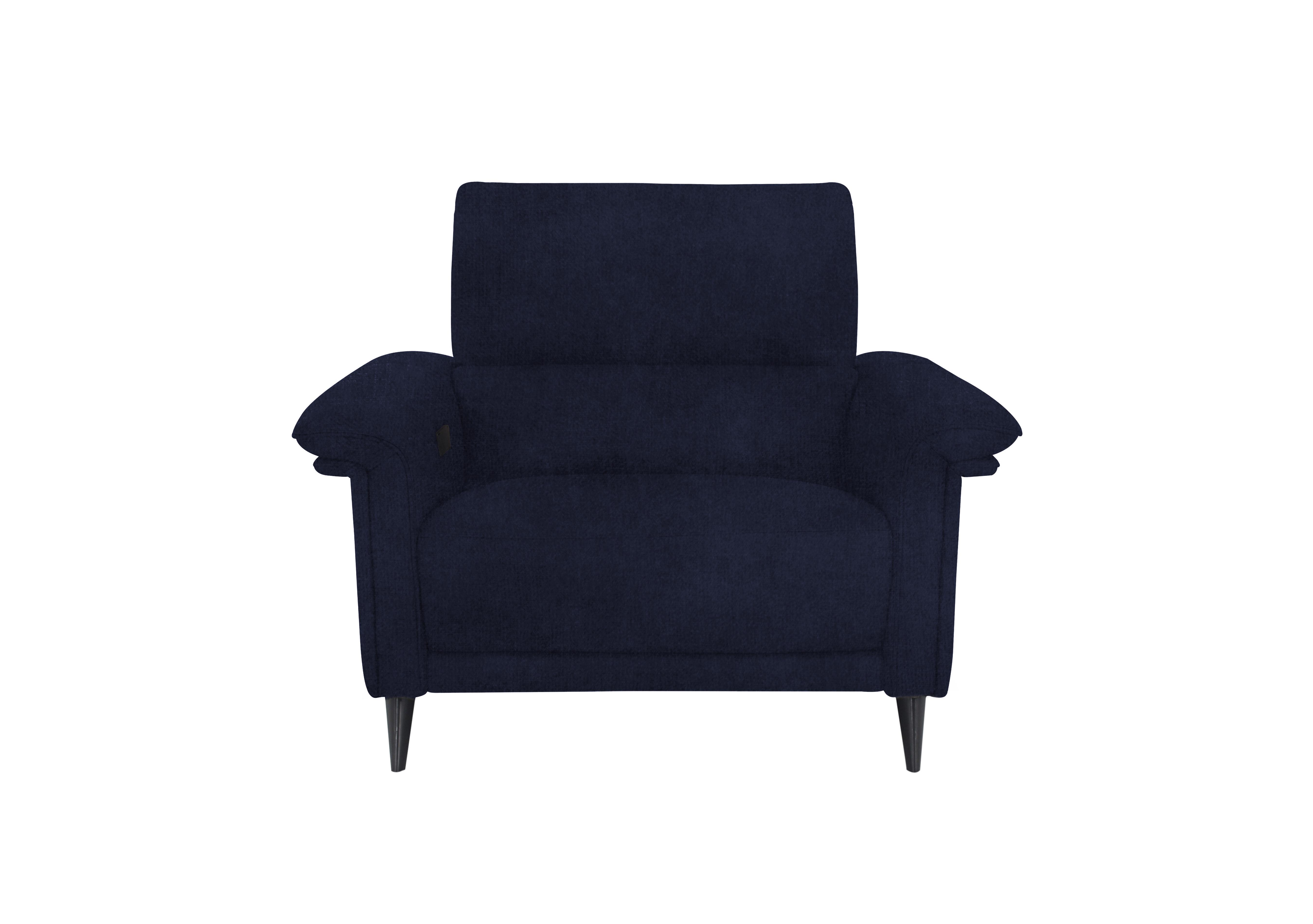 Huxley Fabric Chair in Fab-Meg-R28 Navy on Furniture Village