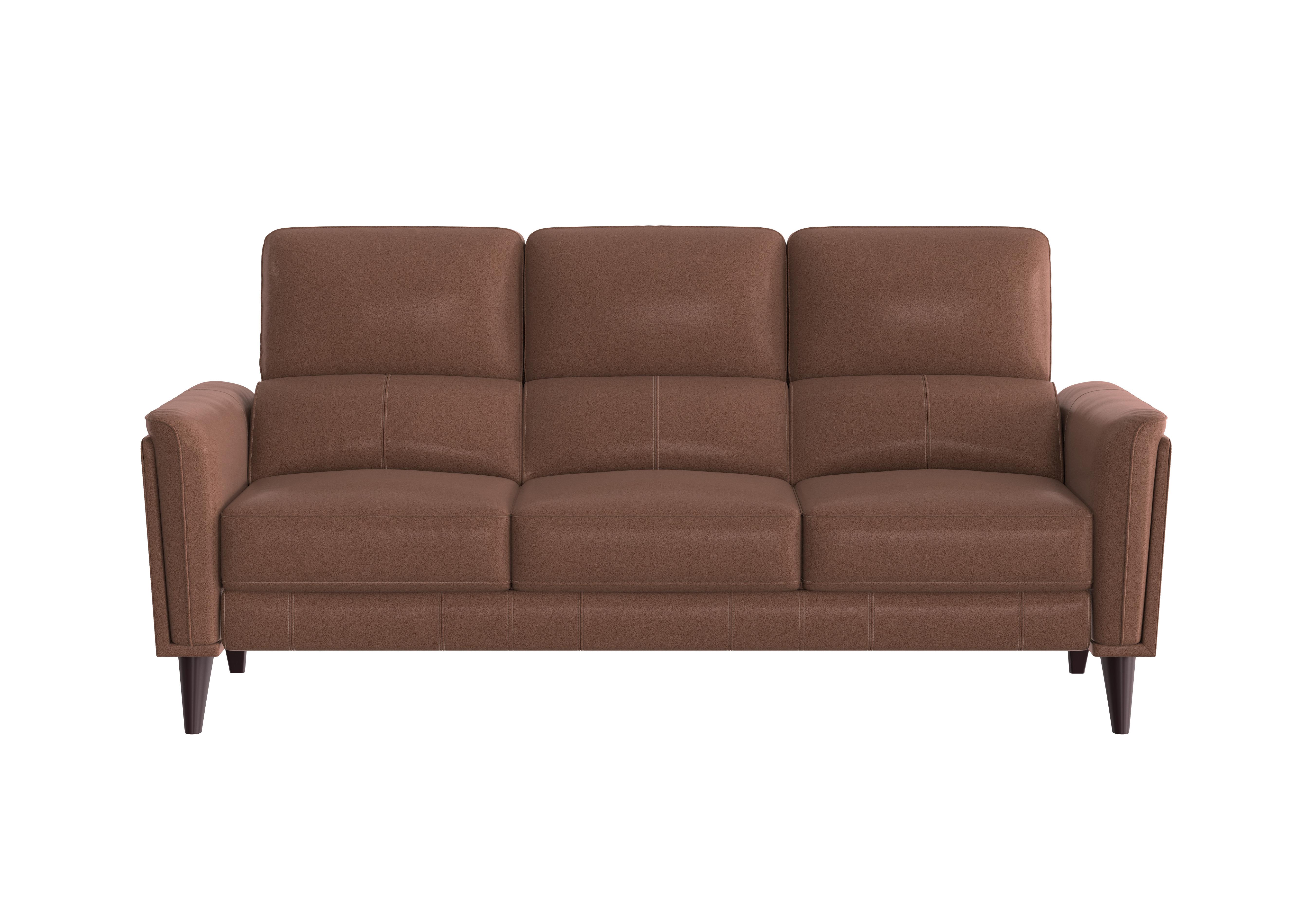 Compact Collection Klein 3 Seater Fabric Sofa in Bfa-Blj-R05 Dark Taupe on Furniture Village