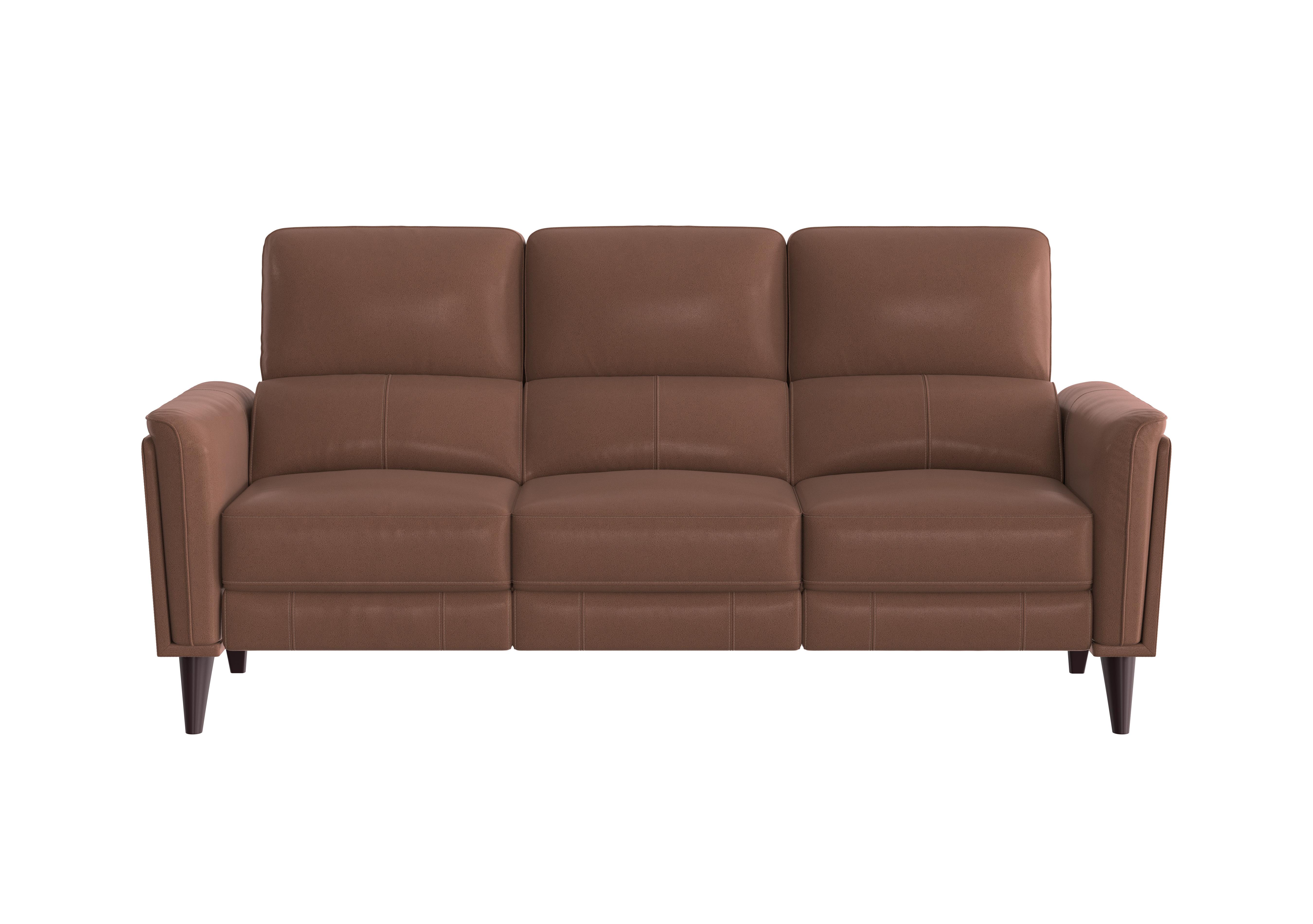 Compact Collection Klein 3 Seater Fabric Sofa in Bfa-Blj-R05 Dark Taupe on Furniture Village