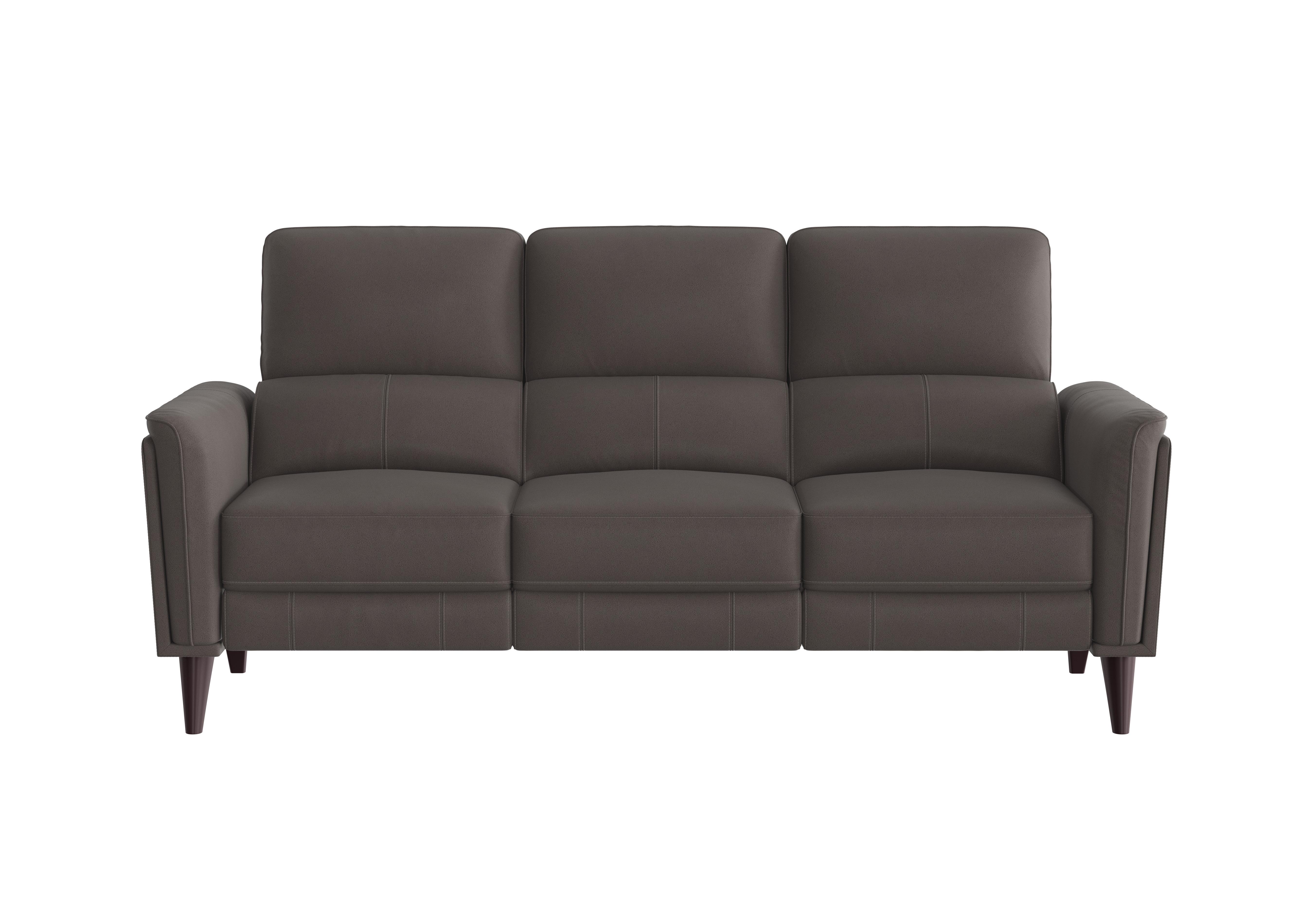 Compact Collection Klein 3 Seater Fabric Sofa in Bfa-Blj-R16 Grey on Furniture Village