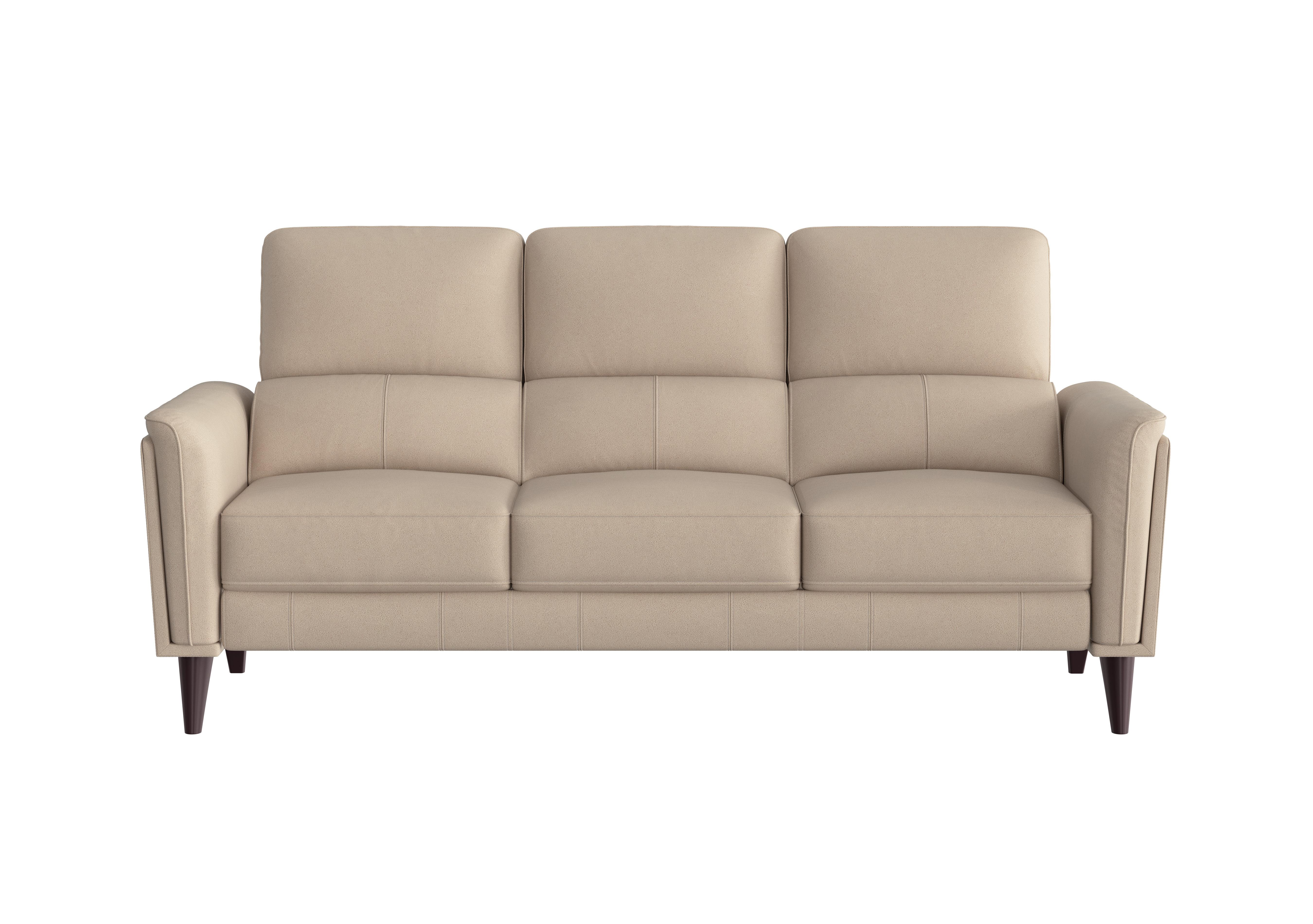 Compact Collection Klein 3 Seater Fabric Sofa in Bfa-Blj-R20 Bisque on Furniture Village