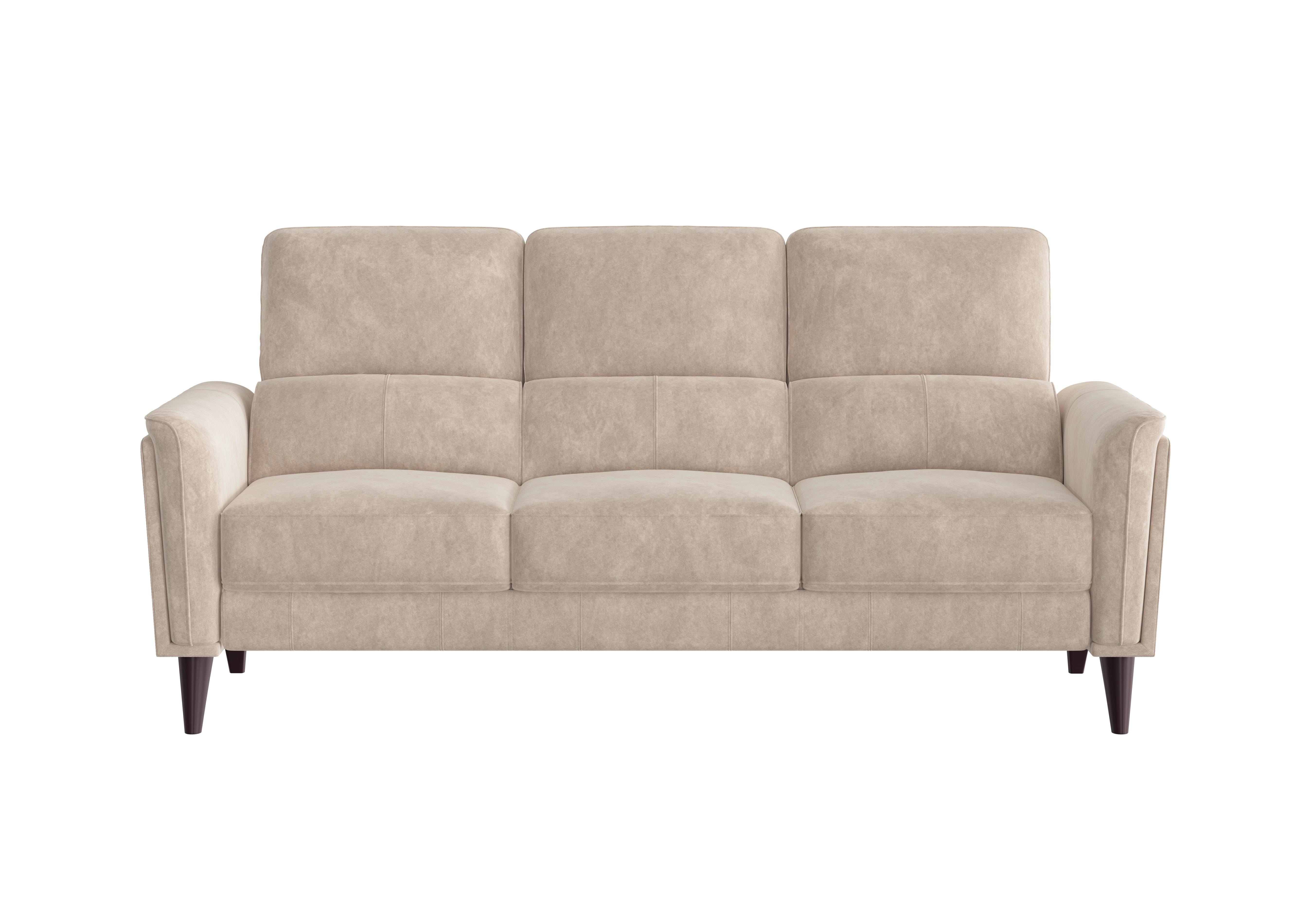 Compact Collection Klein 3 Seater Fabric Sofa in Bfa-Bnn-R26 Cream on Furniture Village