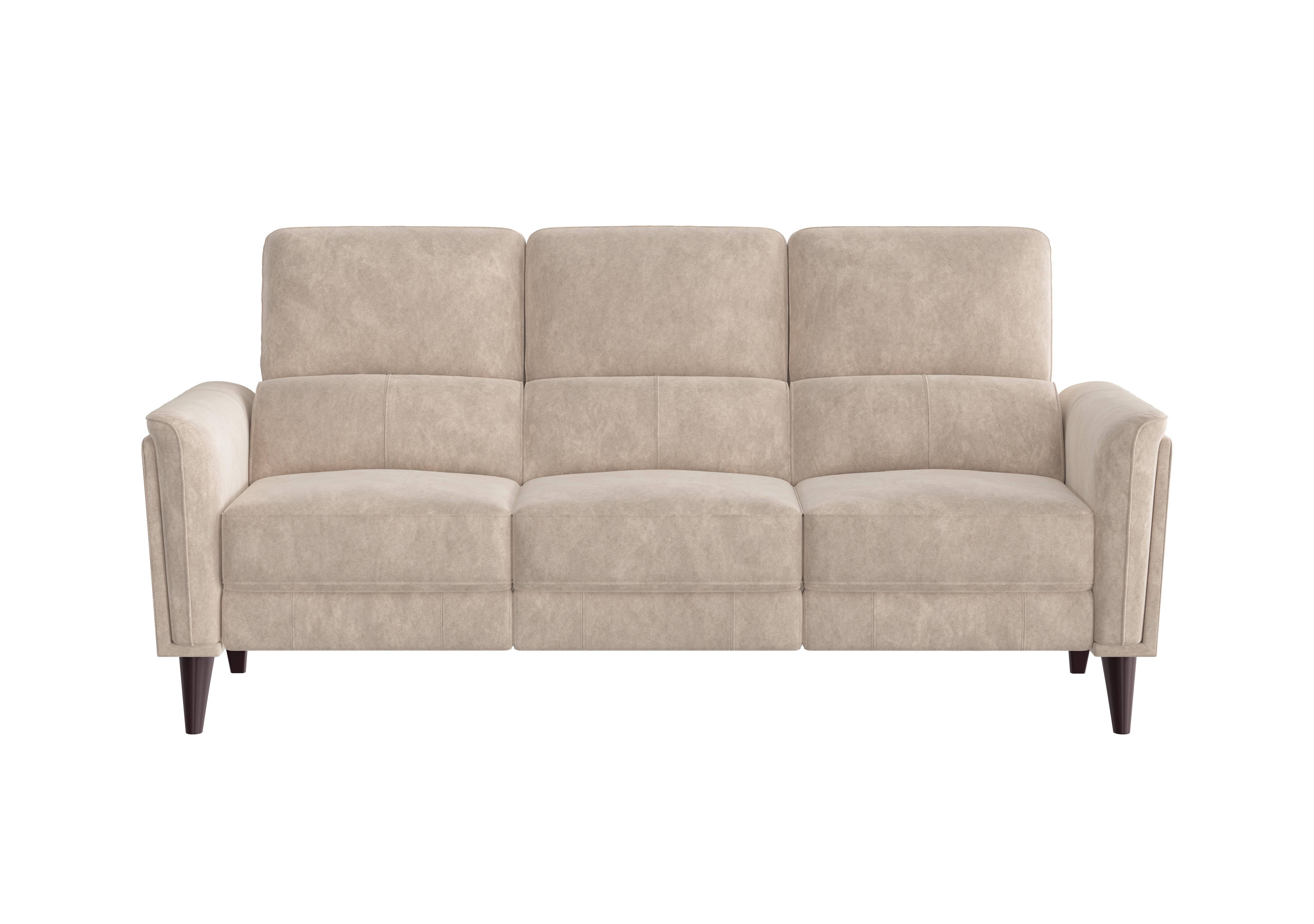 Compact Collection Klein 3 Seater Fabric Sofa in Bfa-Bnn-R26 Cream on Furniture Village