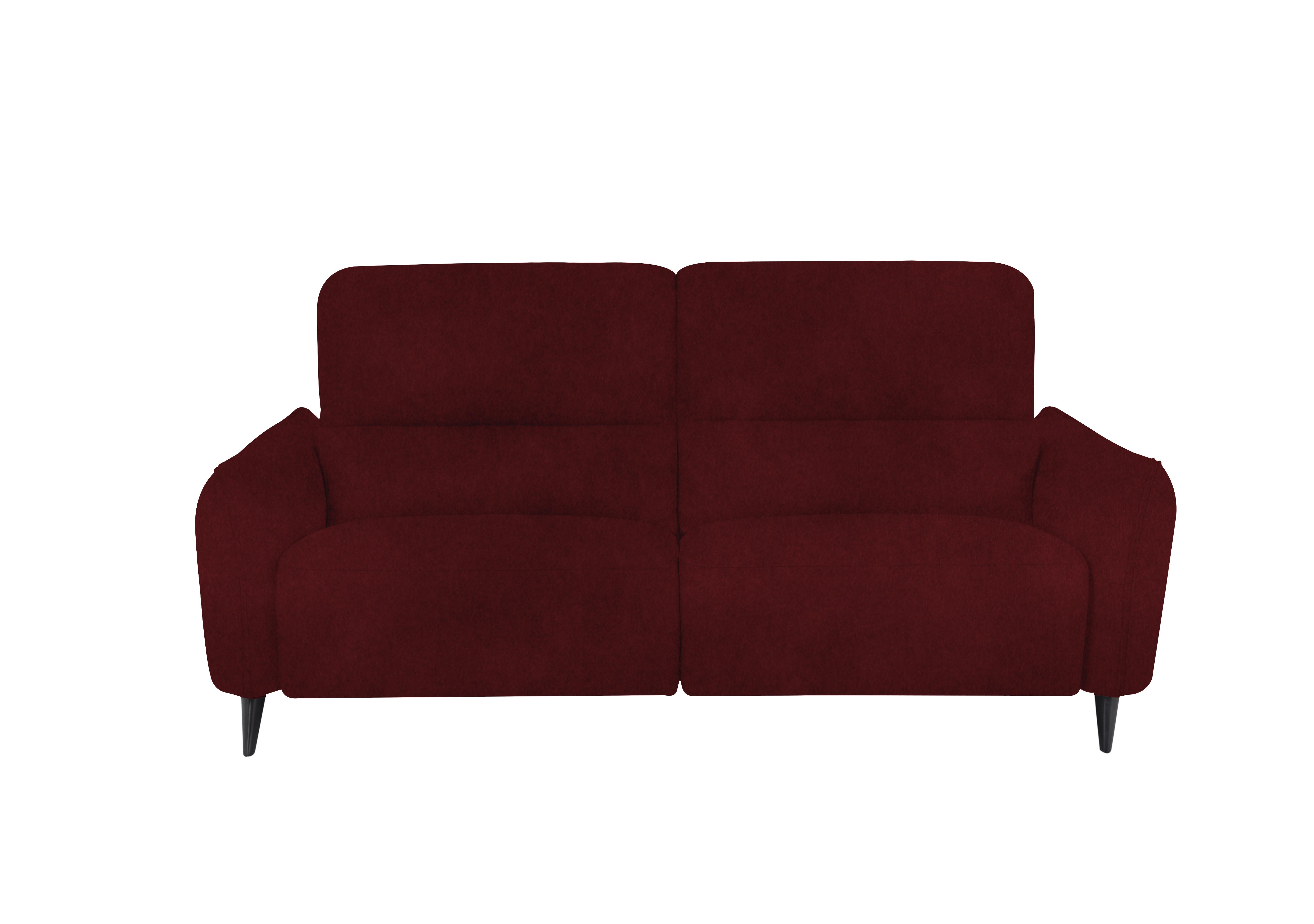 Maddox 3 Seater Fabric Sofa in Fab-Meg-R65 Burgundy on Furniture Village