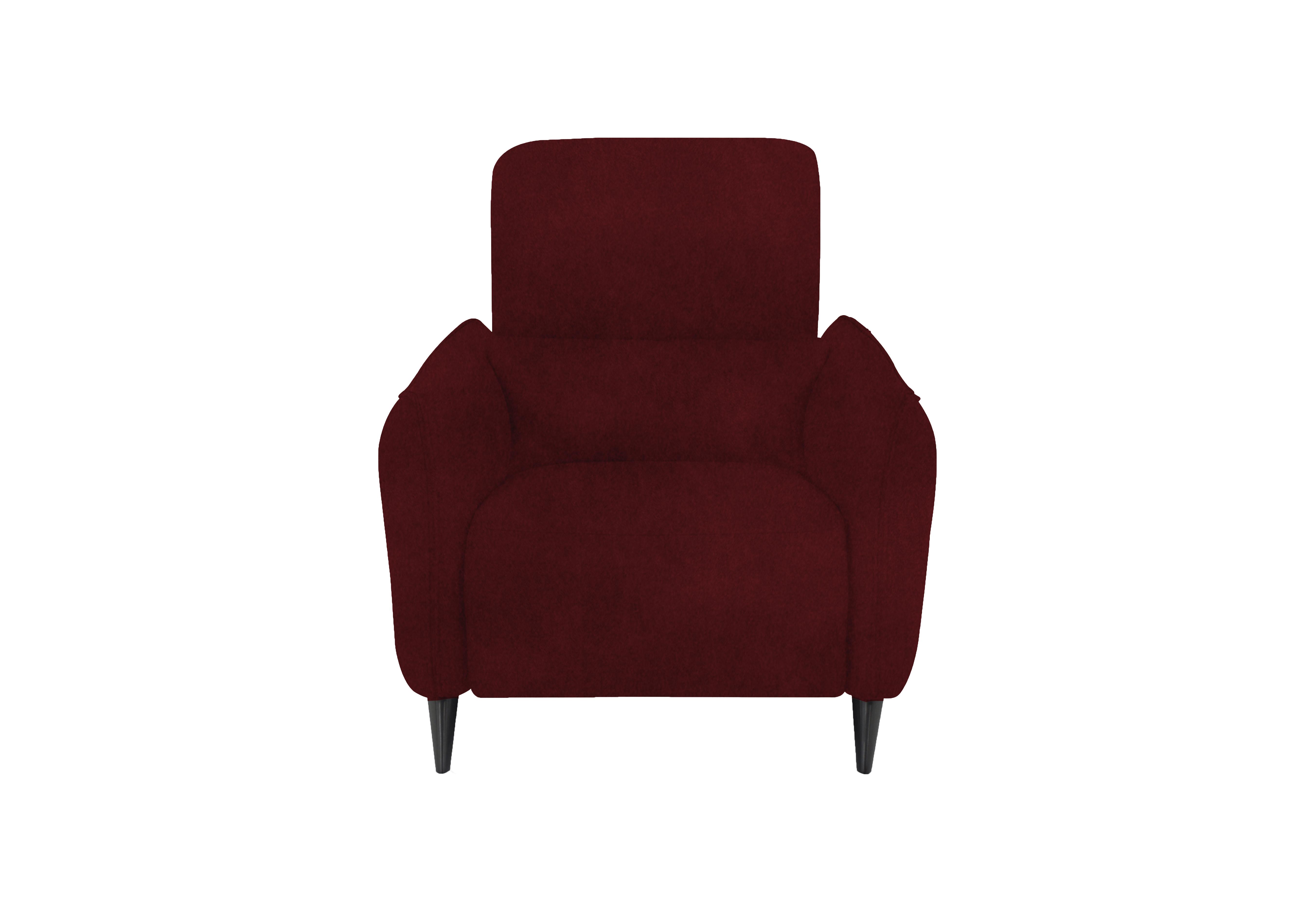 Maddox Fabric Chair in Fab-Meg-R65 Burgundy on Furniture Village