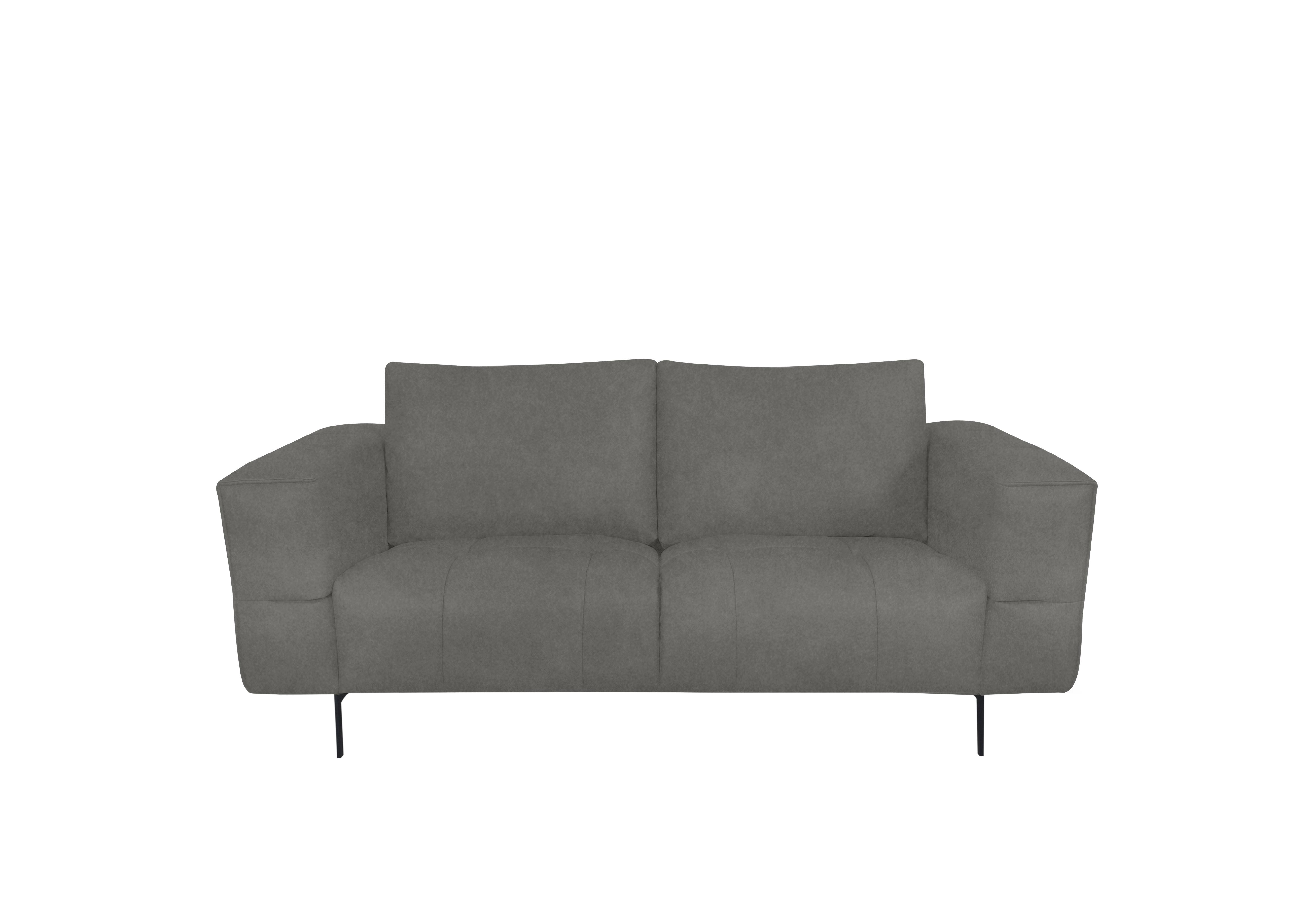 Lawson 2 Seater Fabric Sofa in Fab-Meg-R40 Silver Grey on Furniture Village