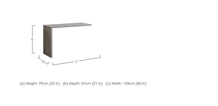 Venezia Dresser Extension in  on Furniture Village