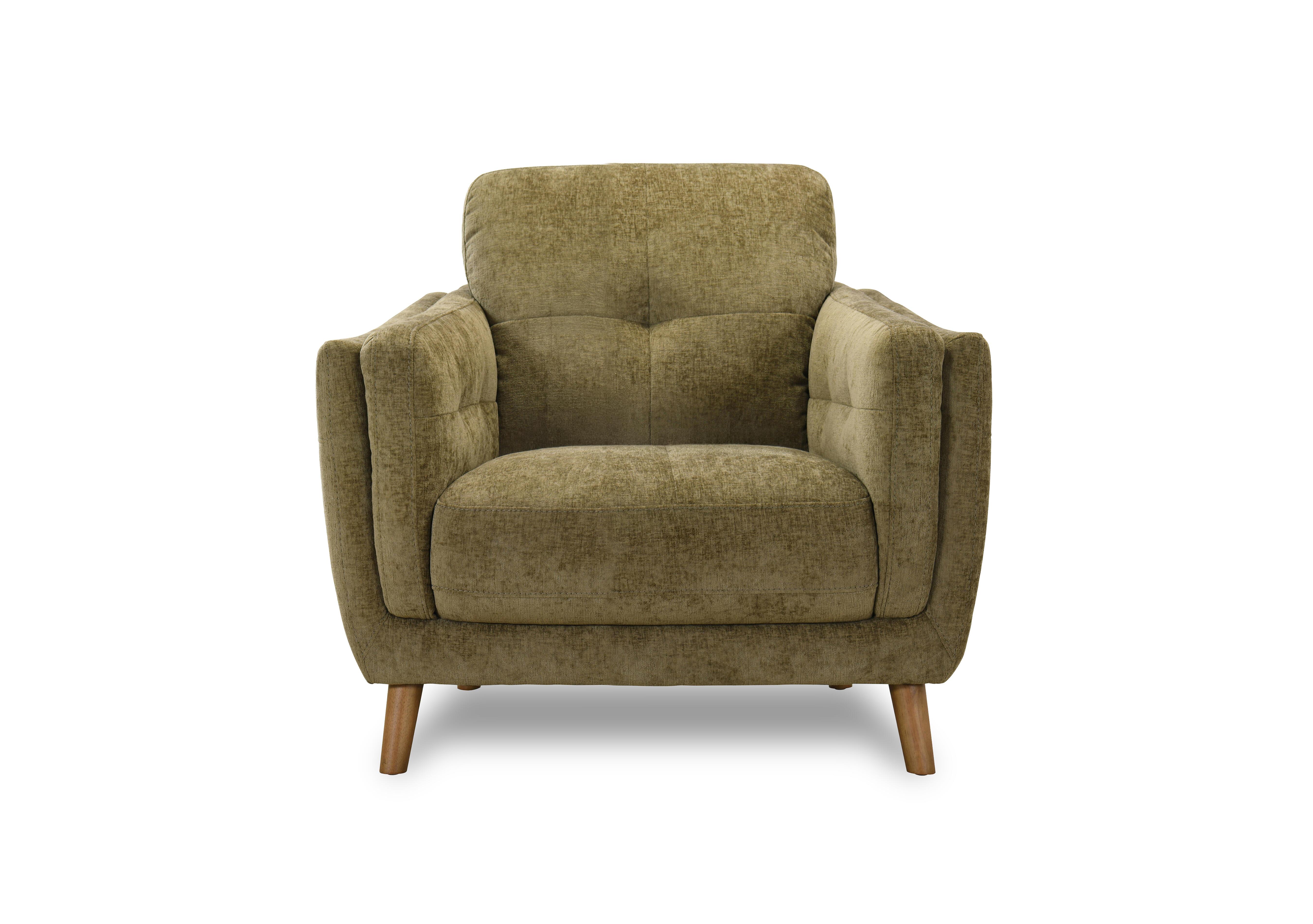 Soren Fabric Armchair in Moss Tx2702 on Furniture Village