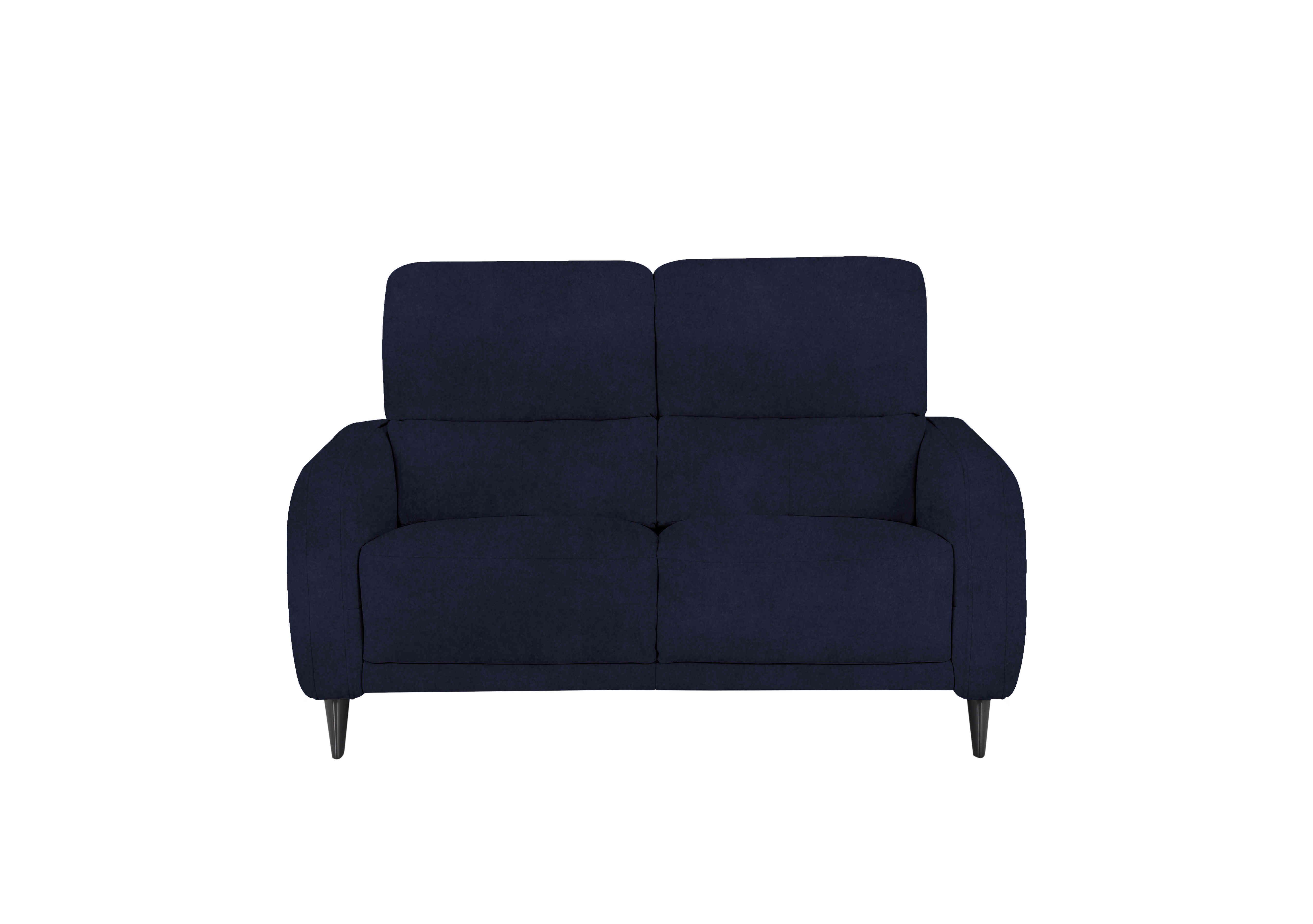 Logan 2 Seater Fabric Sofa in Fab-Meg-R28 Navy on Furniture Village