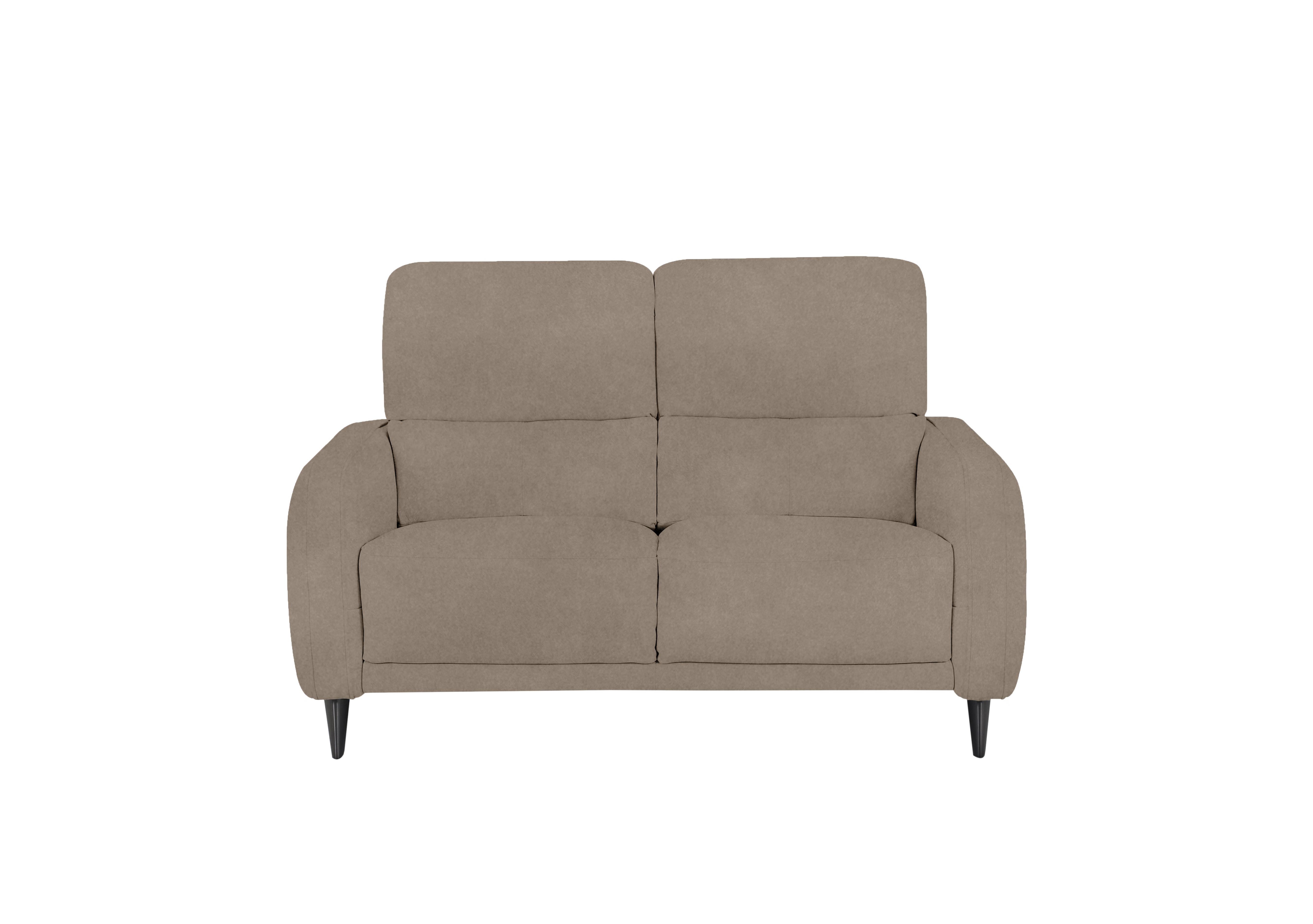 Logan 2 Seater Fabric Sofa in Fab-Meg-R32 Light Khaki on Furniture Village