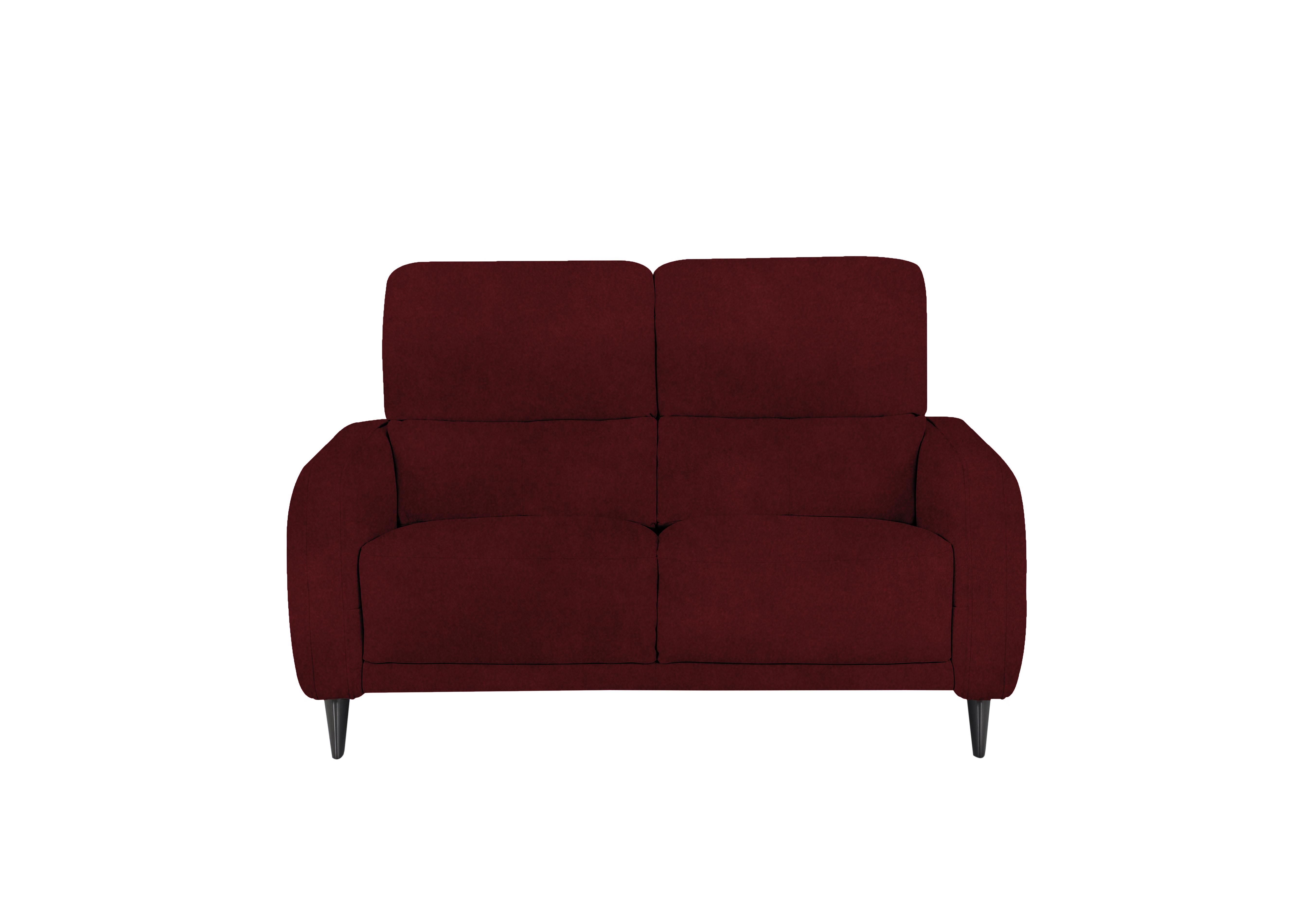 Logan 2 Seater Fabric Sofa in Fab-Meg-R65 Burgundy on Furniture Village