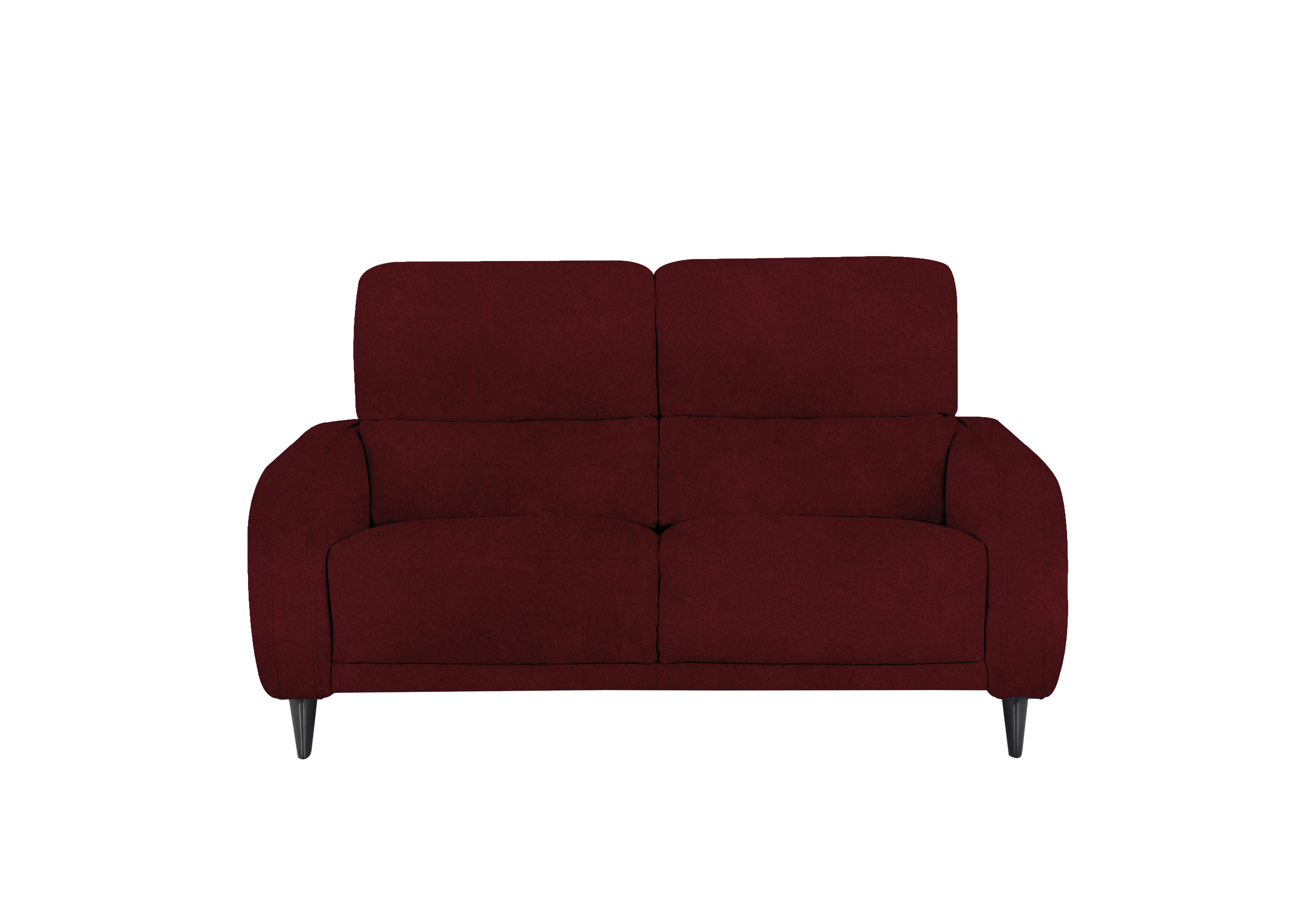 Logan 2.5 Seater Fabric Sofa in Fab-Meg-R65 Burgundy on Furniture Village