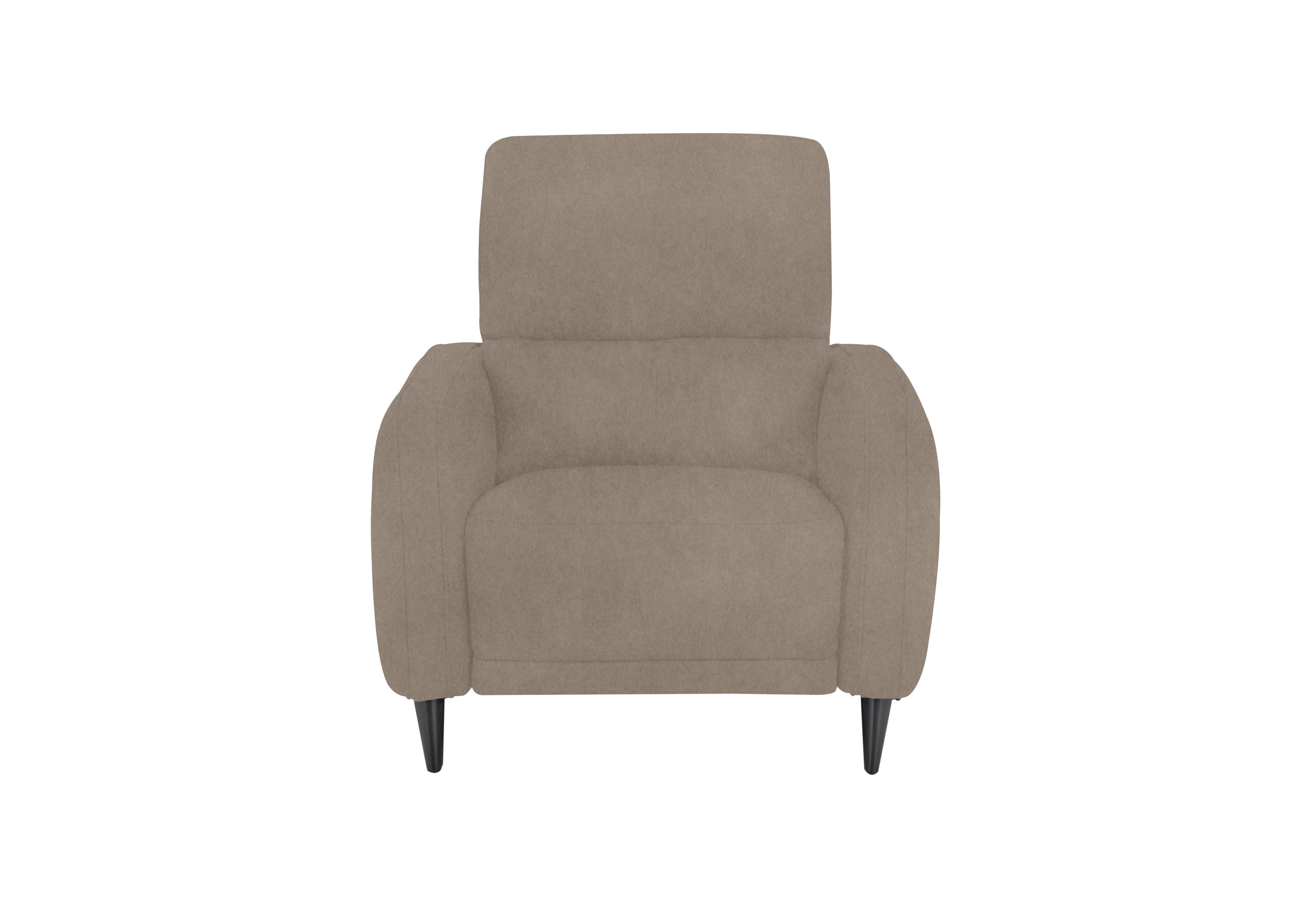 Logan Fabric Chair in Fab-Meg-R32 Light Khaki on Furniture Village